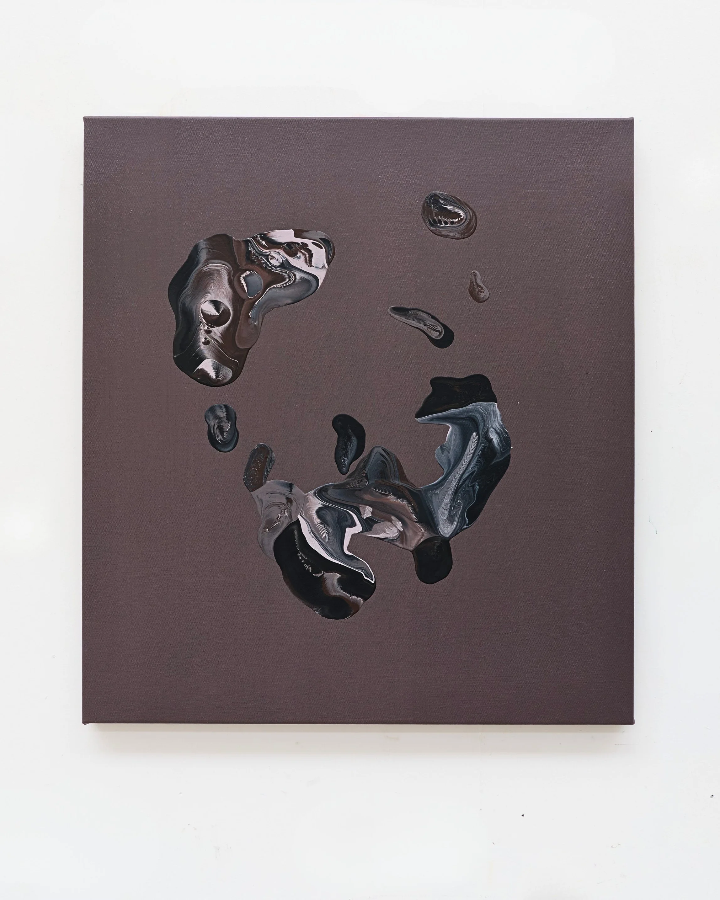Self-Portrait (1669), 65x60cm, acrylic on canvas, 2026