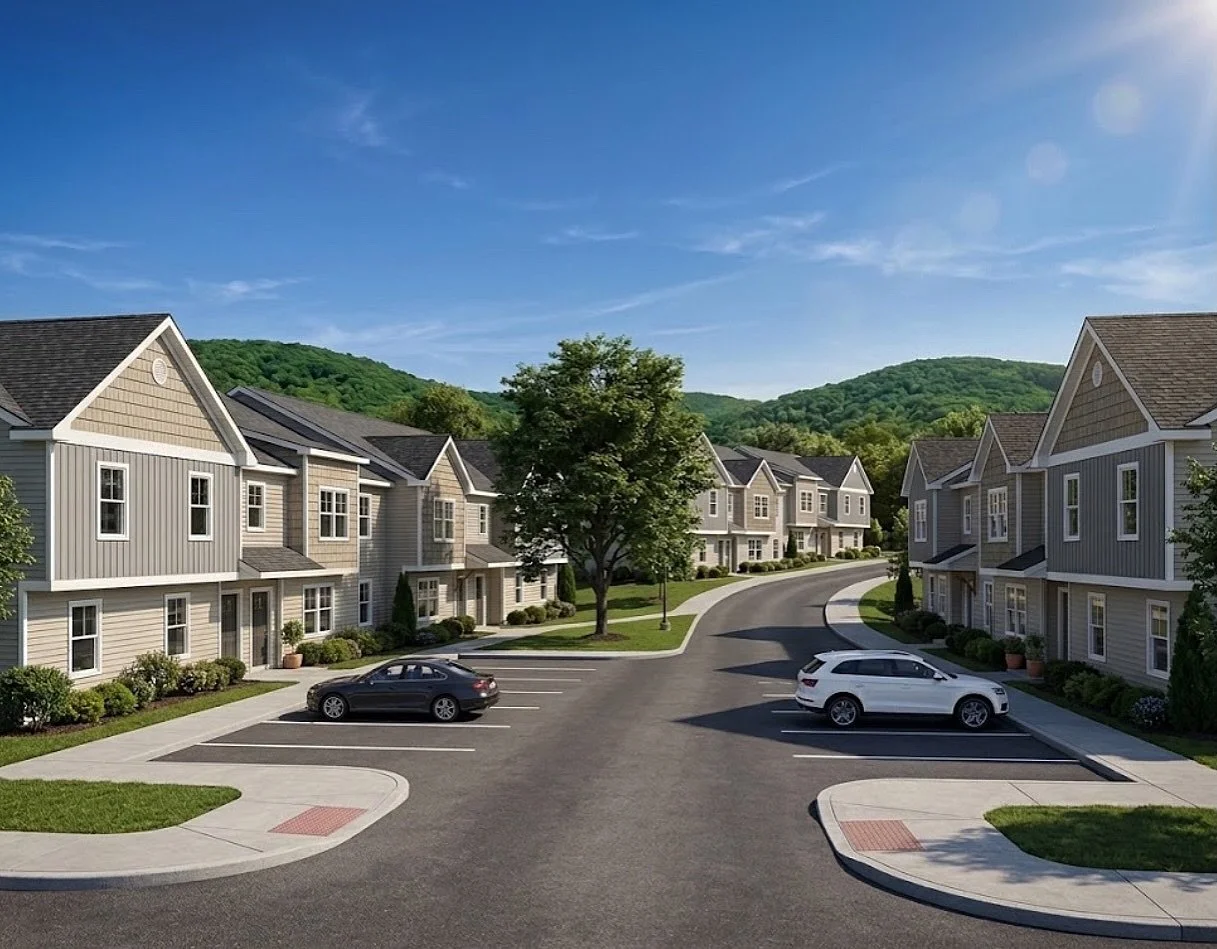 A new community comes into view. 
Welcoming a new residential neighborhood with a fleet of modern amenities to the Port Ewen area at the close of this year. 

Join our pre-leasing mailing list for updates and to secure a space at Streamside-Farms.com