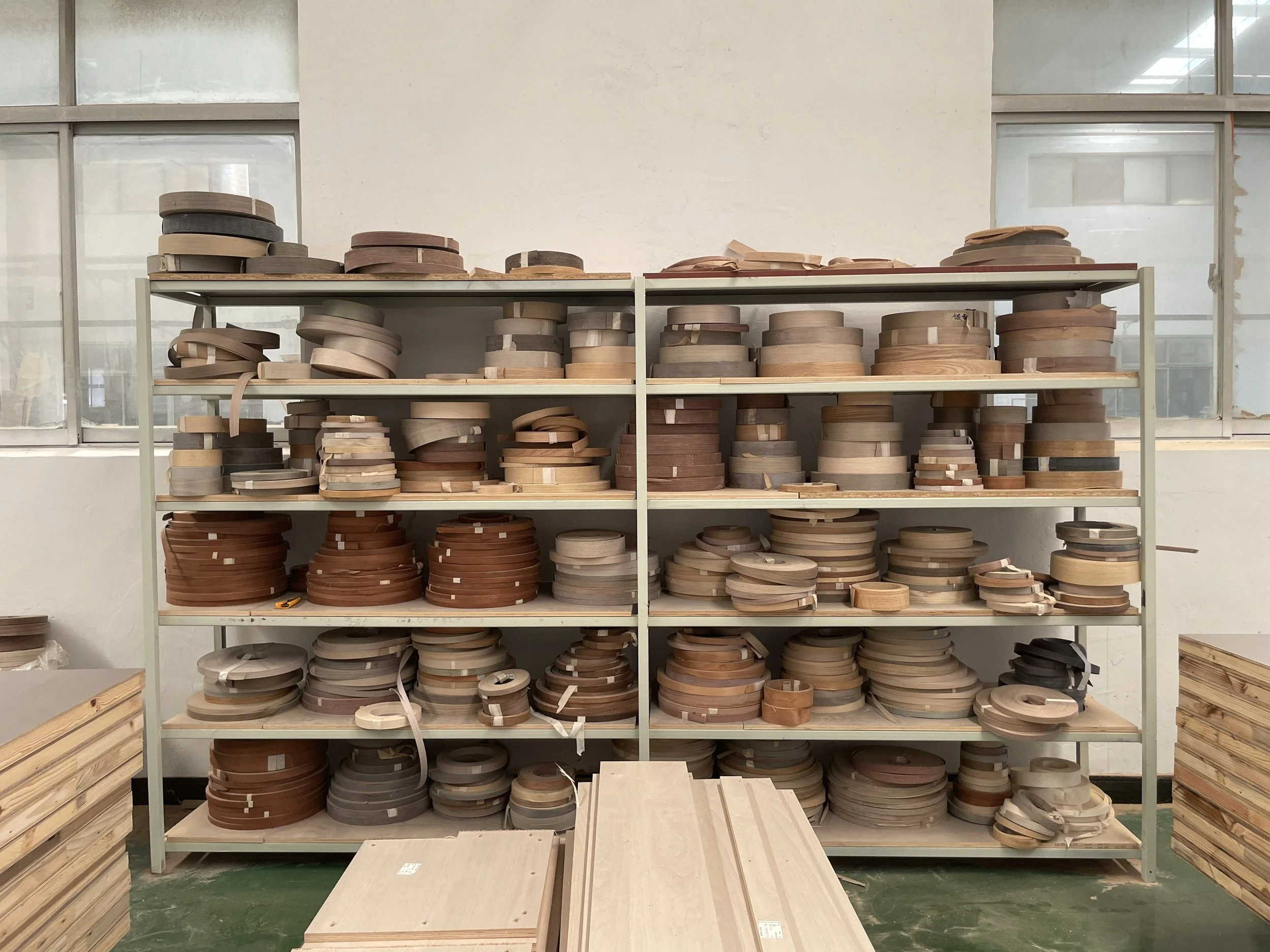 Various edging materials