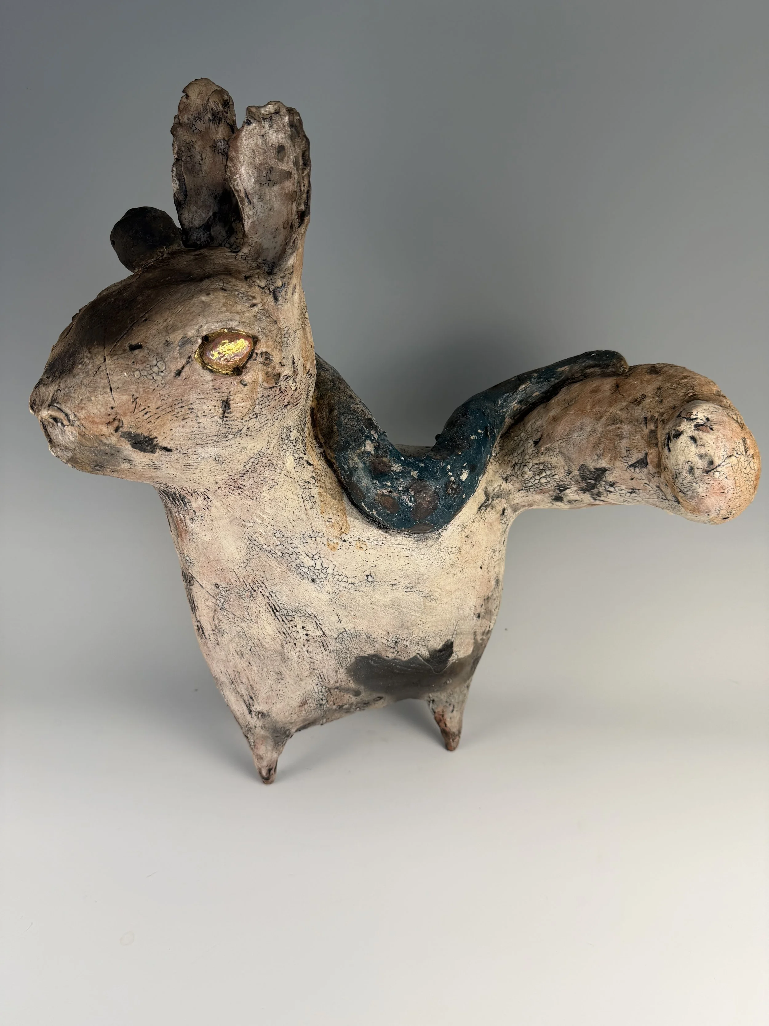 I Do Not Recommend Putting Gold Luster on Your Ceramic Sculpture