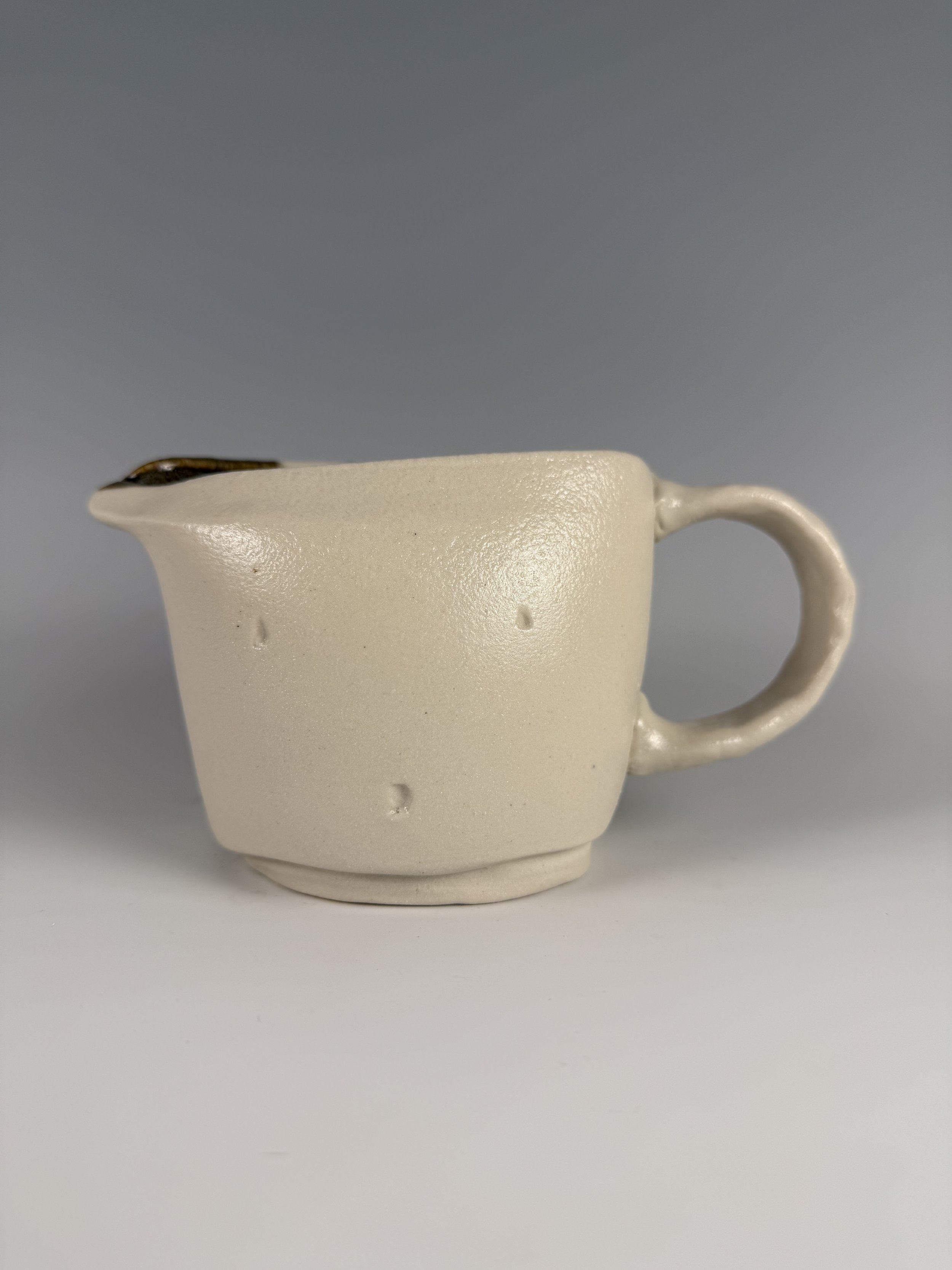 Thrown and Altered Cosmic Mug-
Gulf Coast celadon,
porcelain