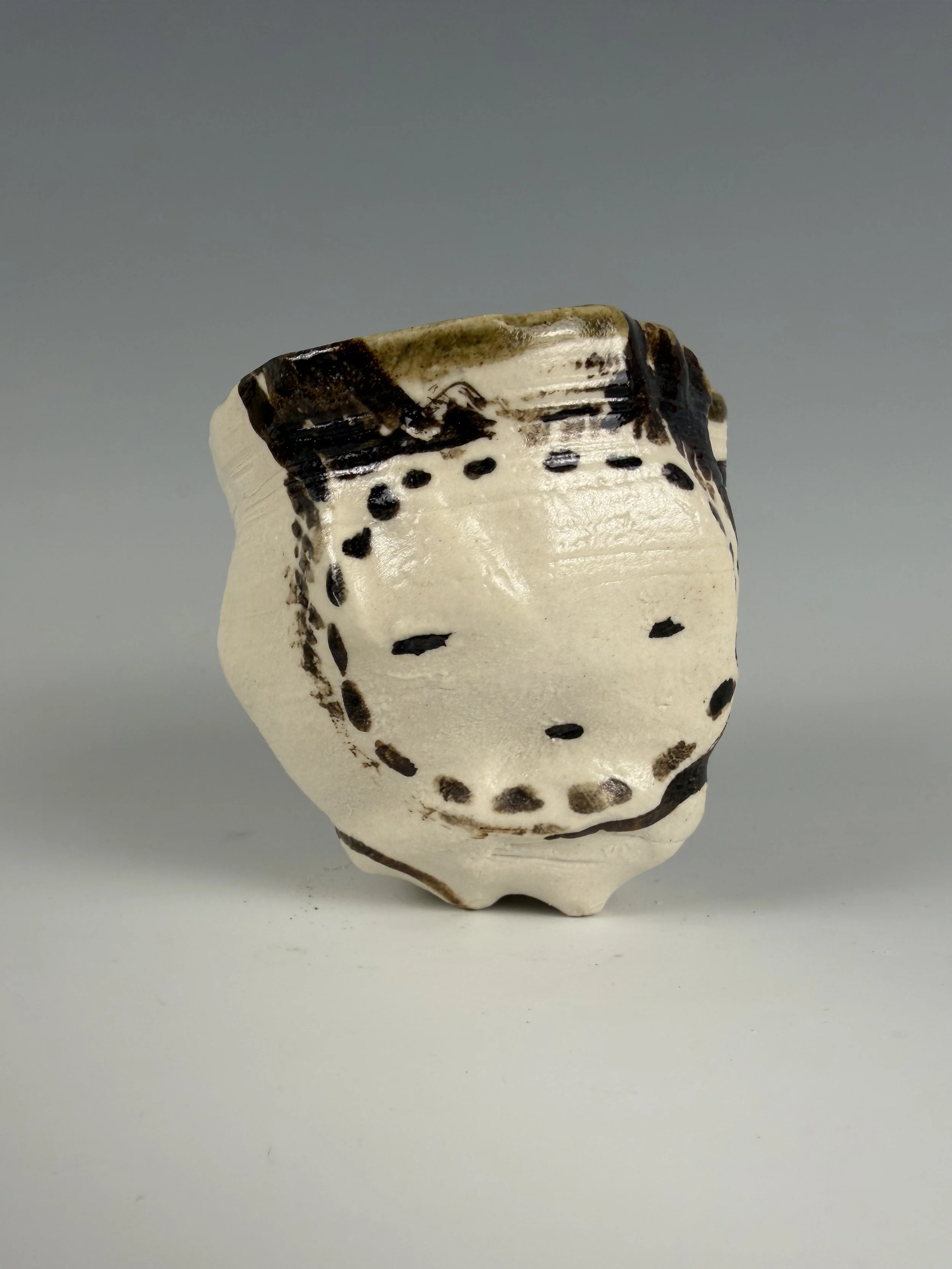 El Jardin Rabbit Cup-
Gulf Coast celadon,
porcelain