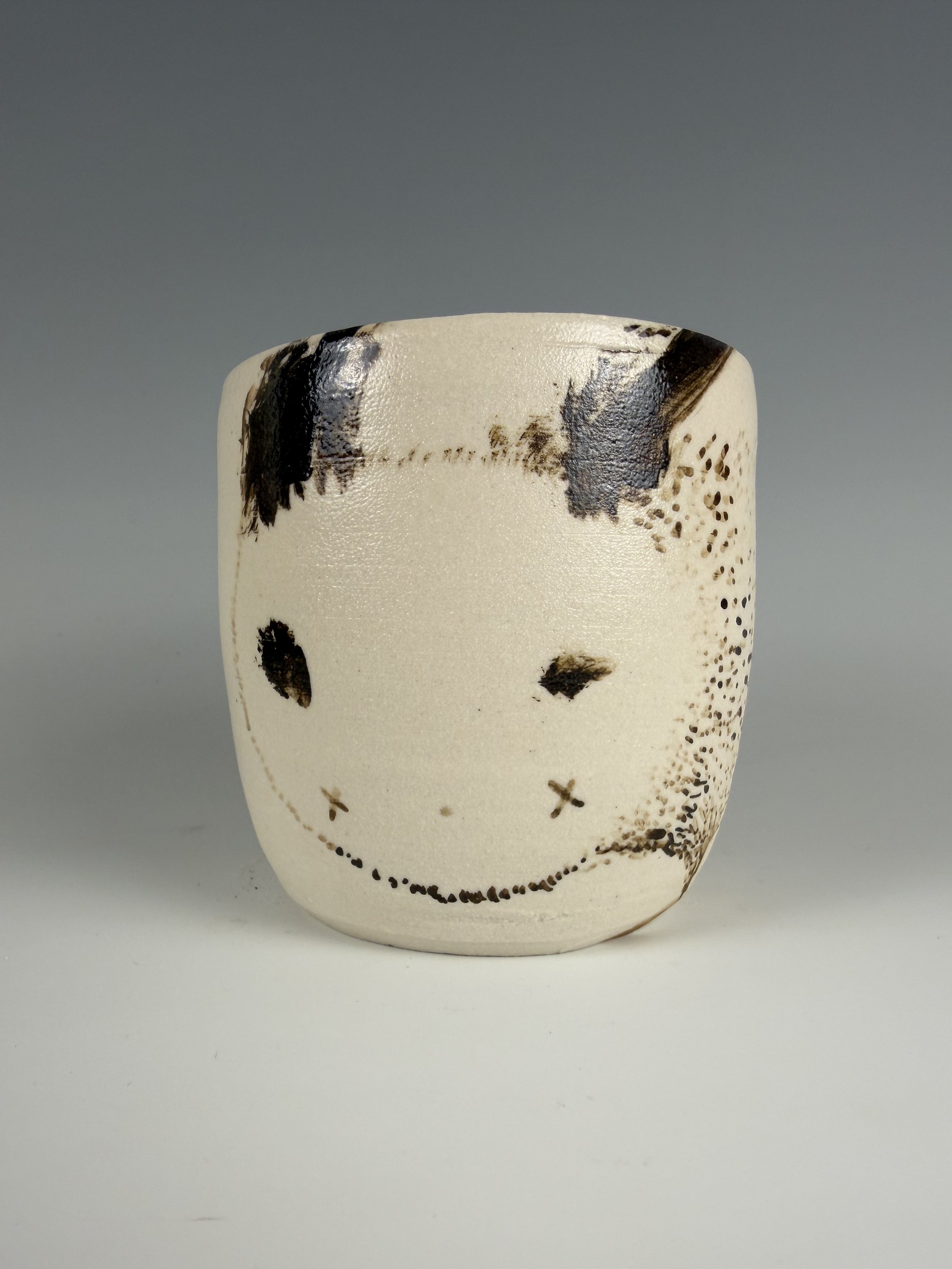 El Jardin Rabbit Cup-
Gulf Coast celadon,
porcelain