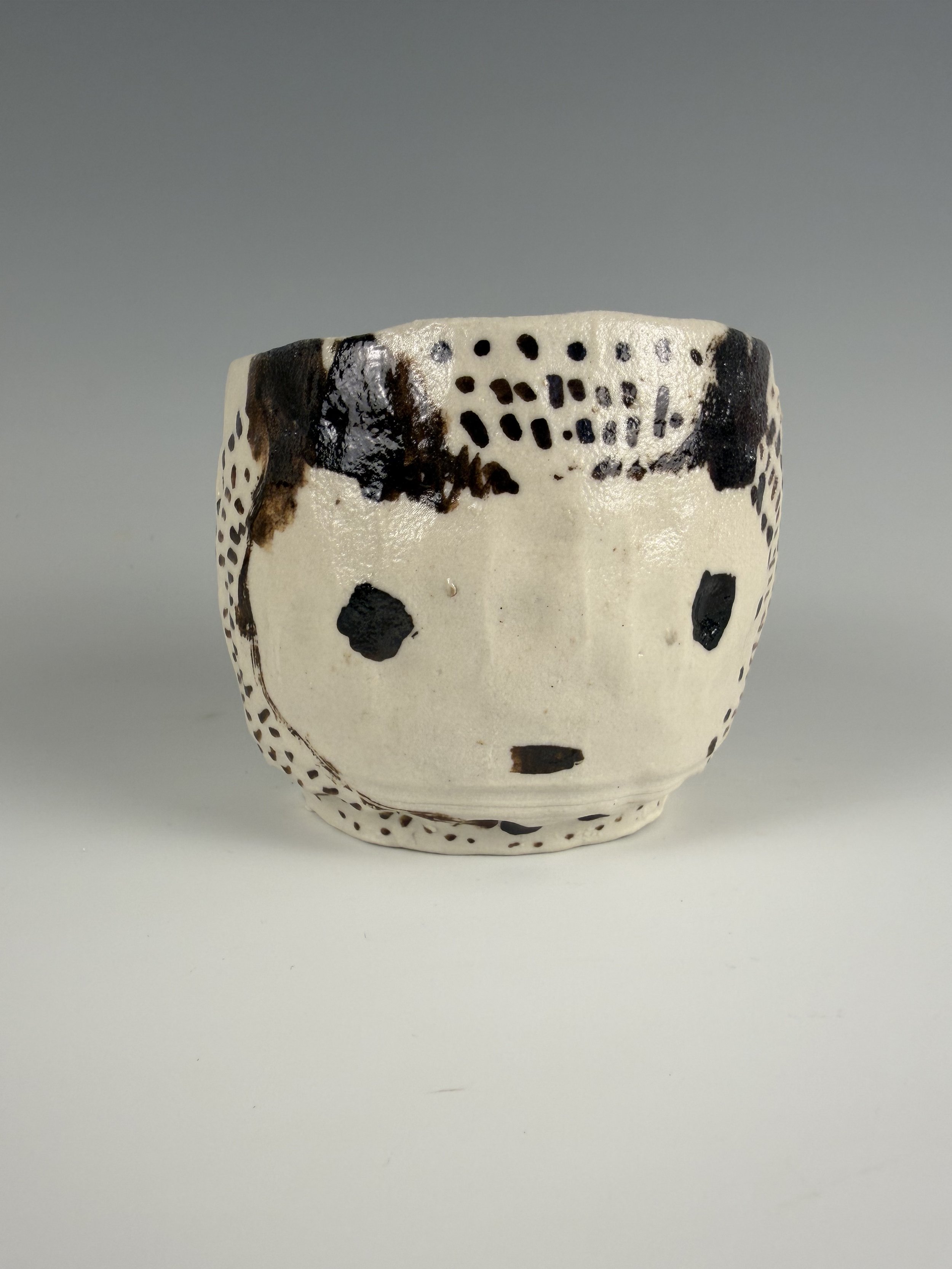 El Jardin Rabbit Cup-
Gulf Coast celadon,
porcelain