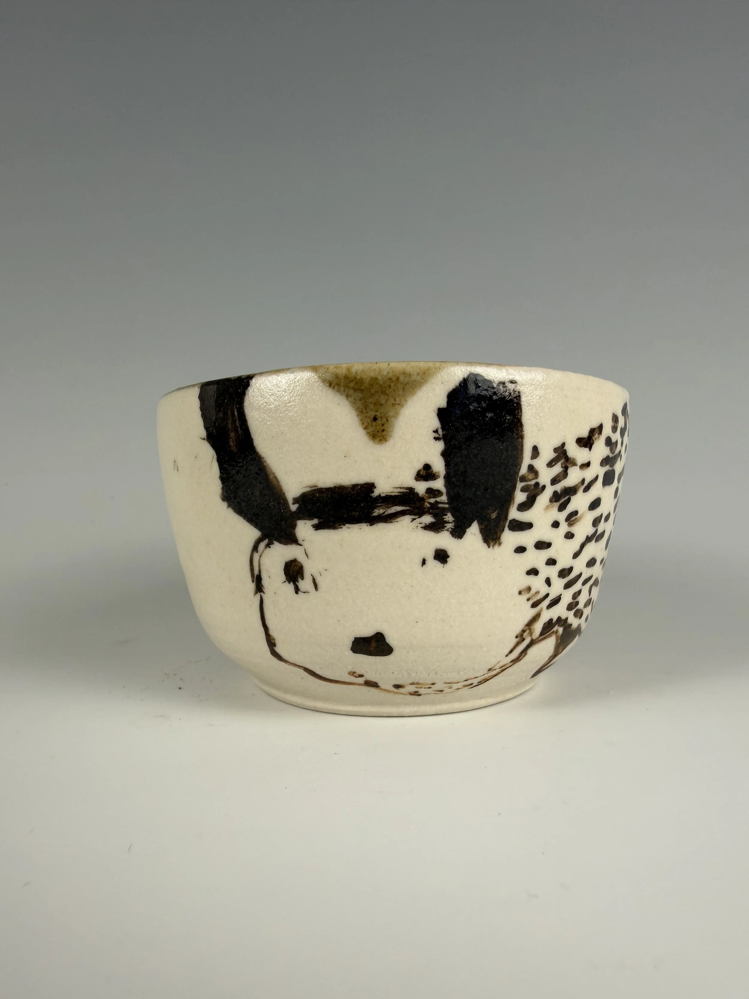El Jardin Rabbit Cup-
Gulf Coast celadon,
porcelain