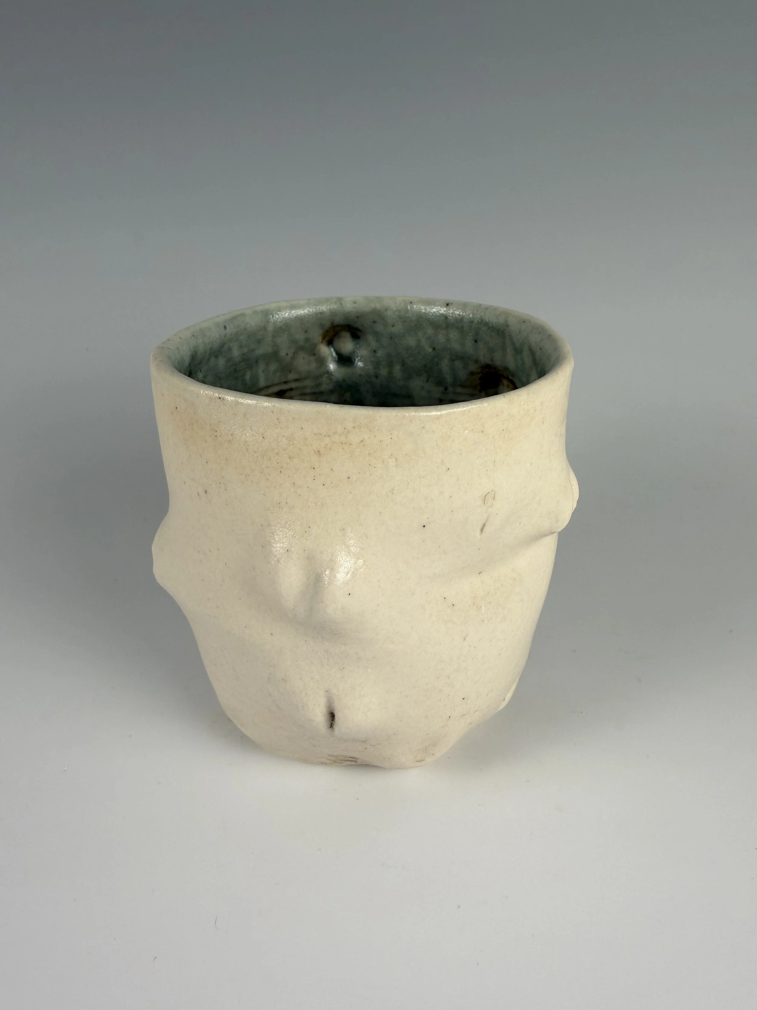 Altered Seed Cup-
Gulf Coast celadon,
porcelain