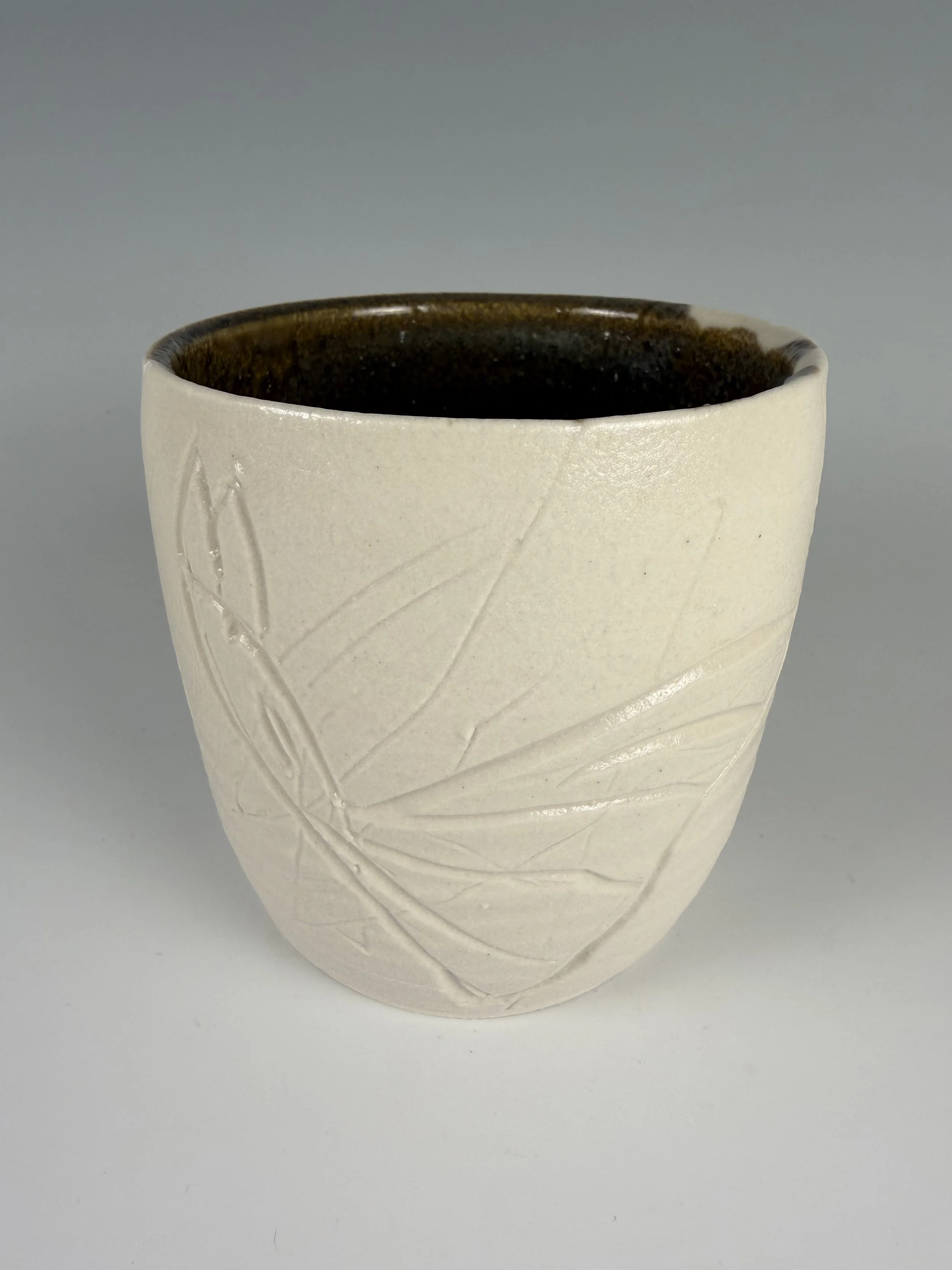 Cosmic Rabbit Cup-
Gulf Coast celadon,
porcelain