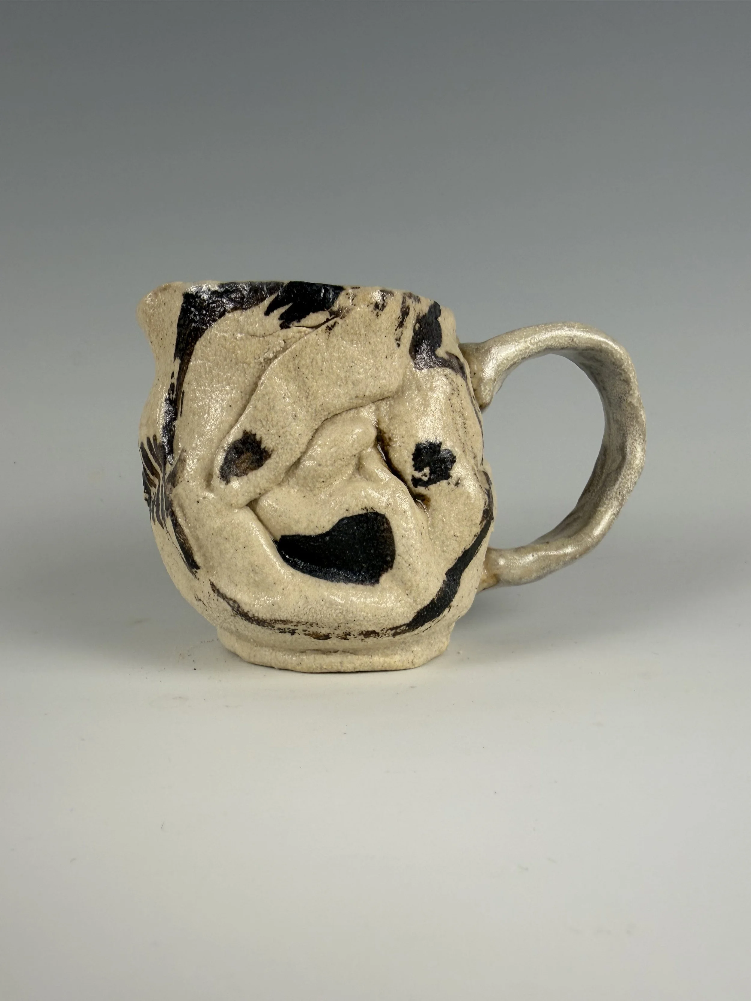 Marsh Rabbit Mug/Altered-
Gulf Coast celadon,
stoneware