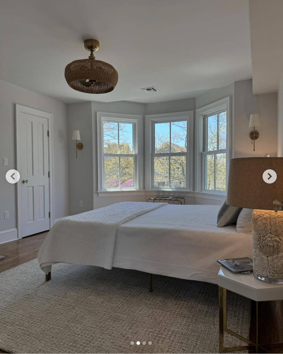 Bedroom #2:

Queen bed fireplace room. Shared bathroom. 
$1200 solo or $800 shared