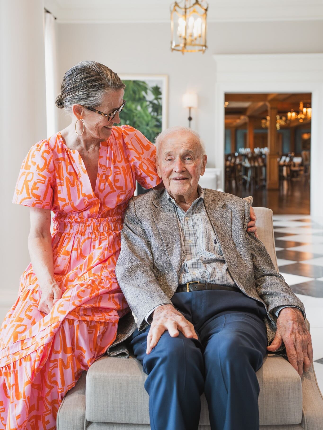 One could only hope for the kind of vitality that this man has at ONE HUNDRED years old! Such an honor to photograph these moments.