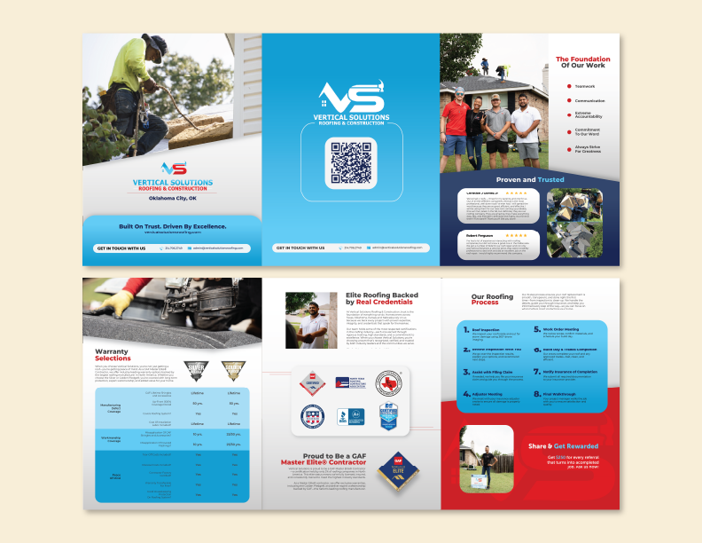 Brochure Design - Vertical Solutions
**