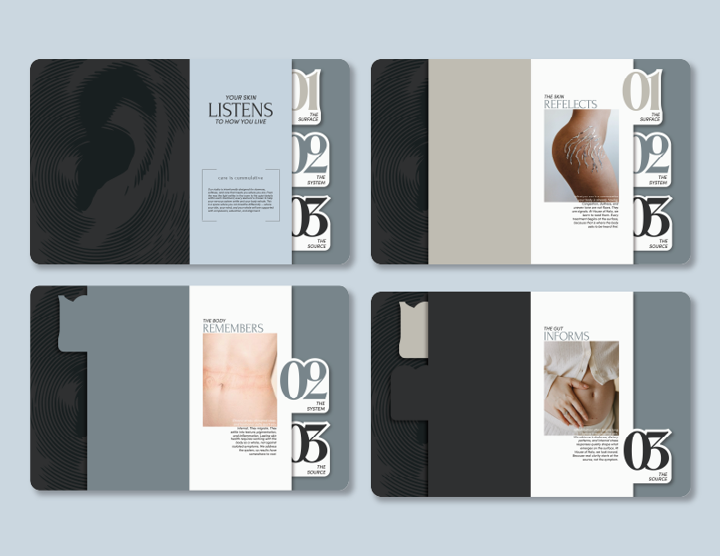 Trade Show Marketing Booklet - House of Halo Skin & Wellness