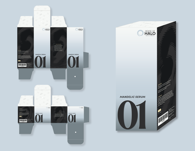 Packaging Design - House of Halo Skin & Wellness