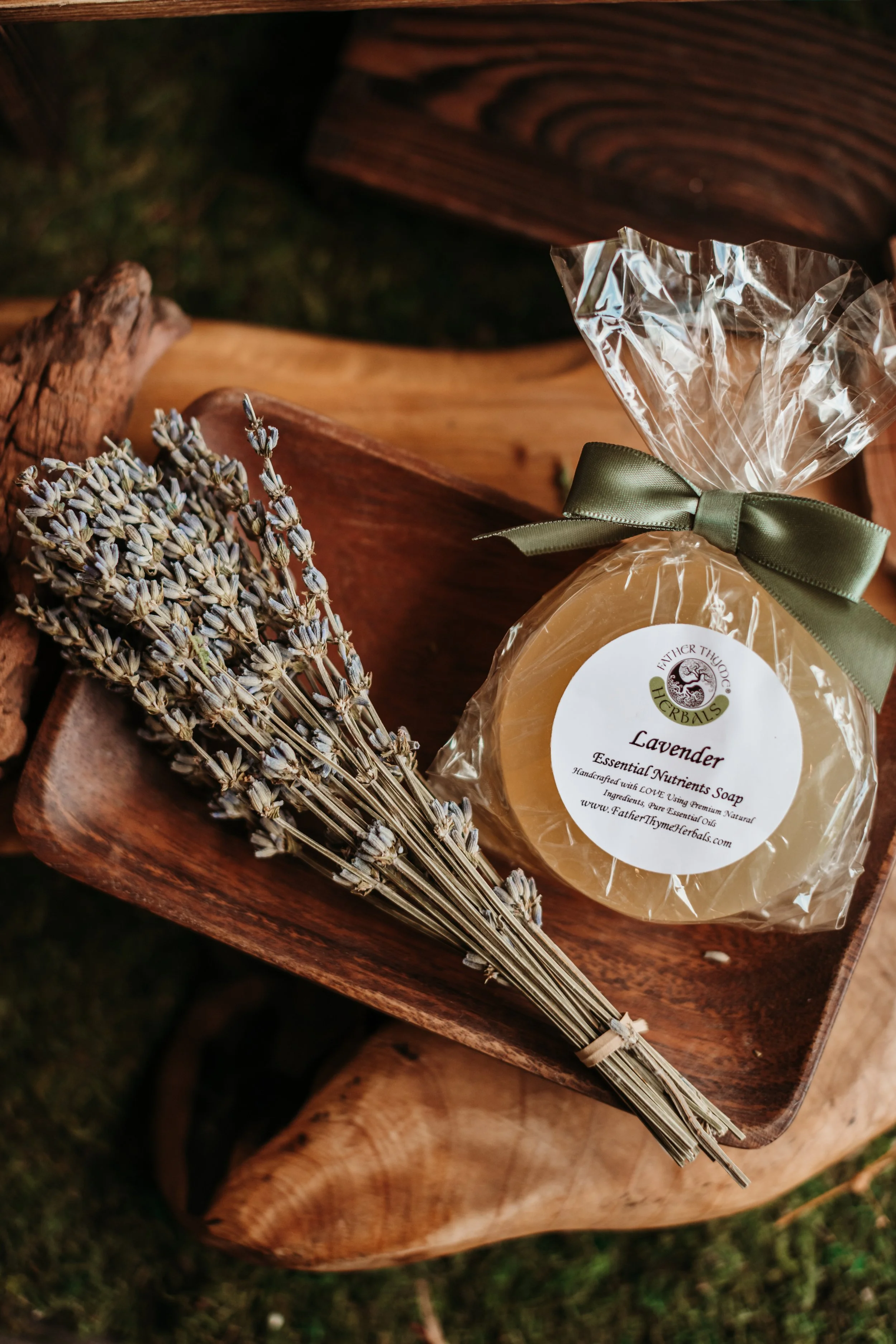 Pure Lavender Essential Nutrients Bar Soap