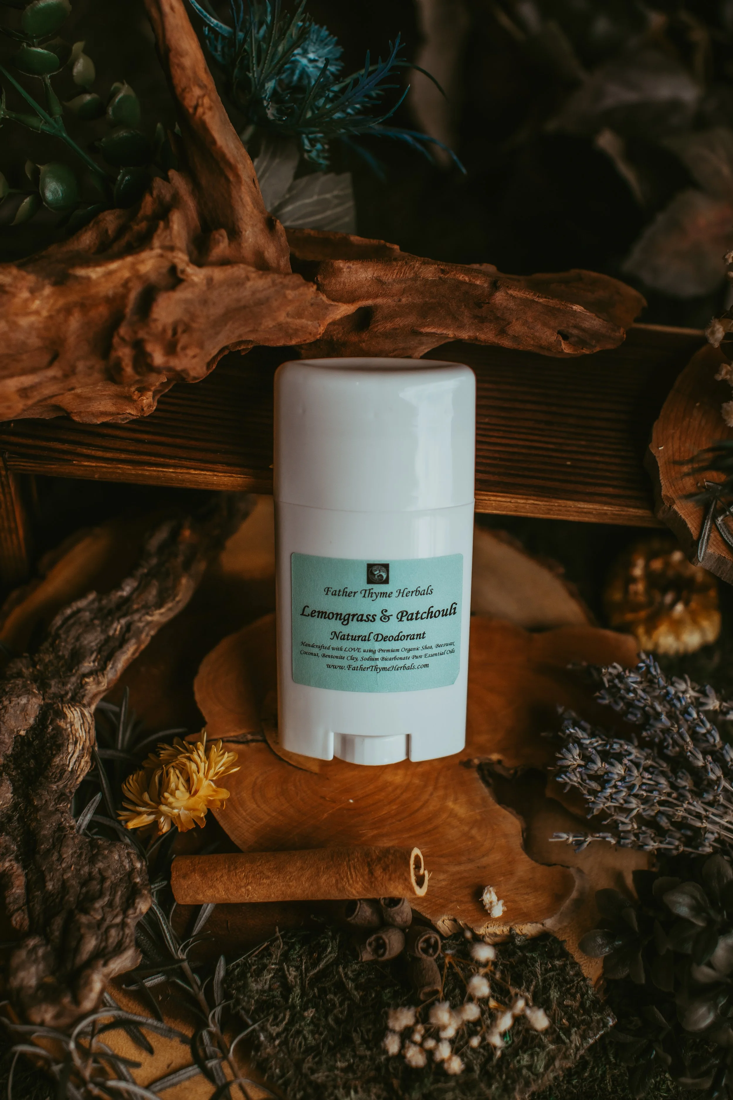 Lemongrass & Patchouli Natural Deodorant