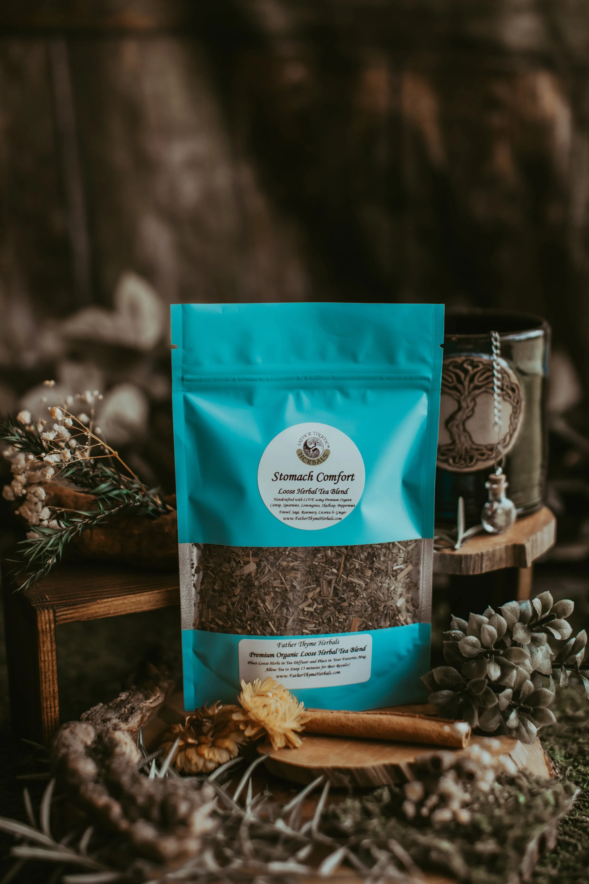 Stomach Comfort Herbal Tea Blend