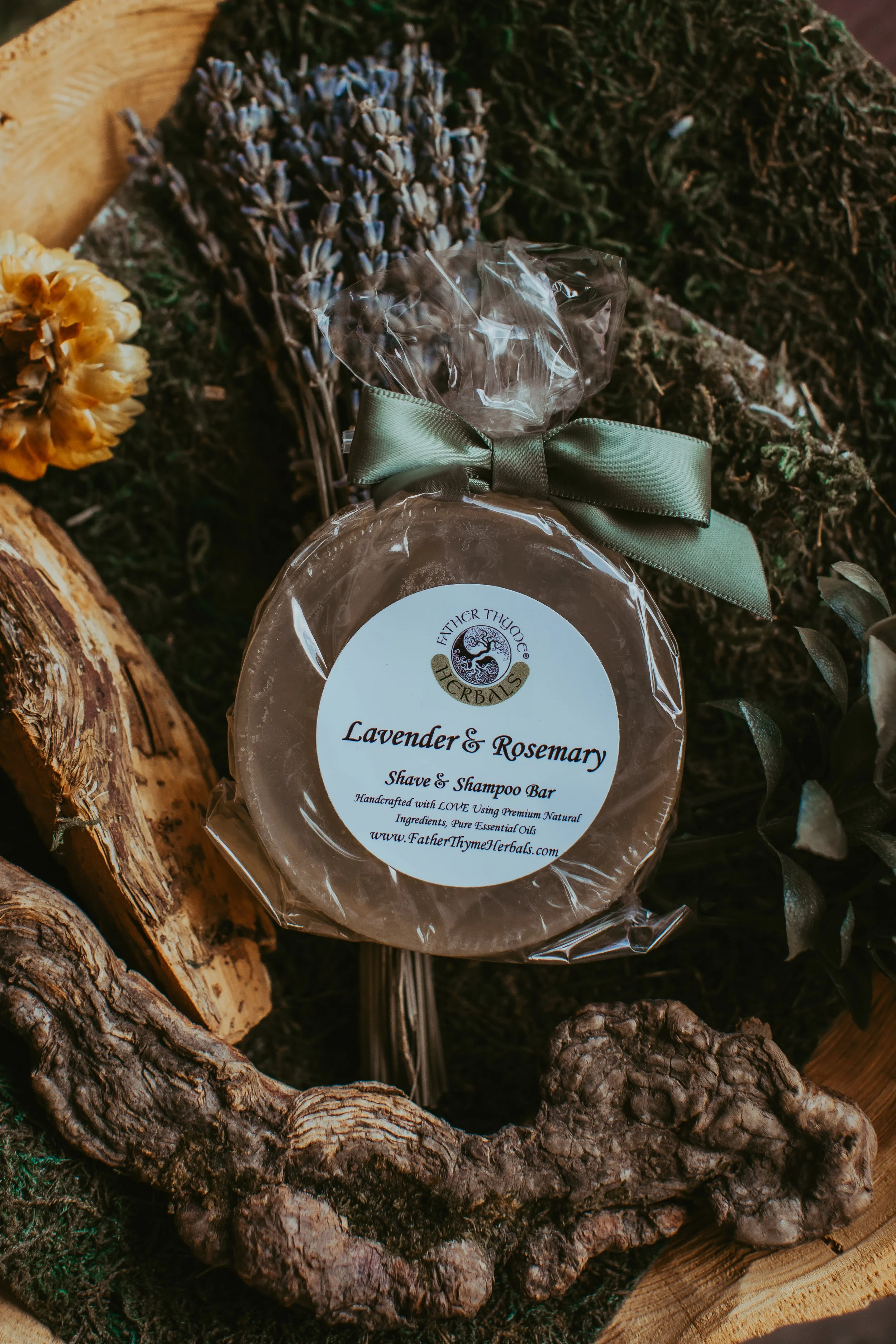 Lavender and Rosemary Shampoo & Shave Bar