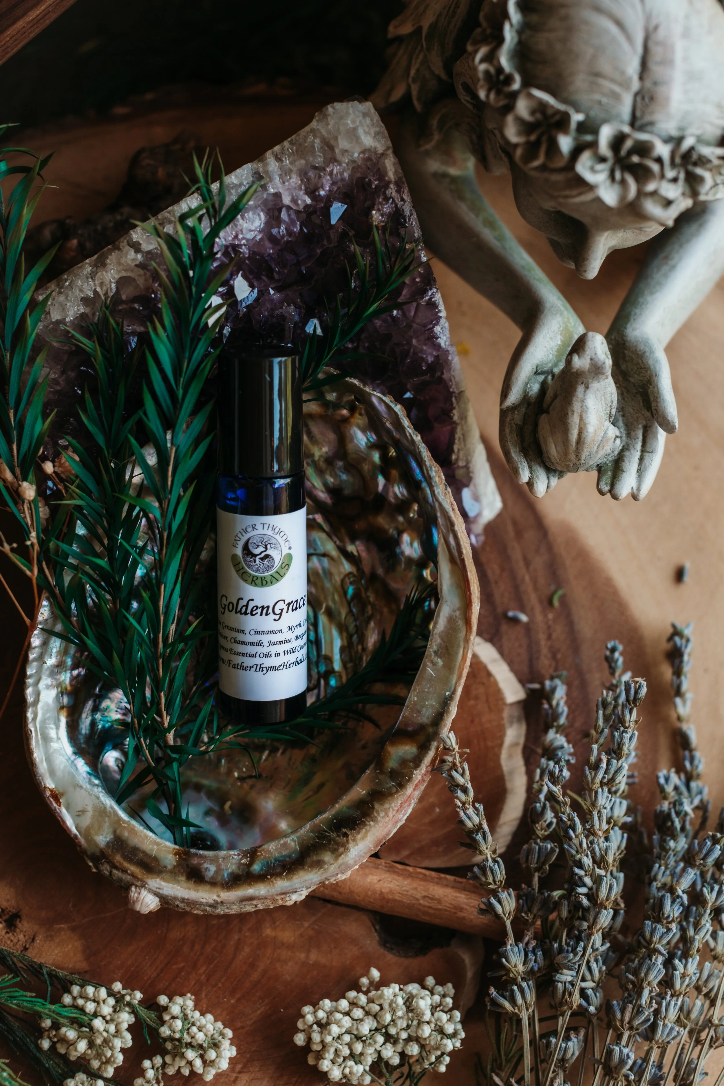 Golden Grace Pure Essential Oil Blend 10ml Roll On