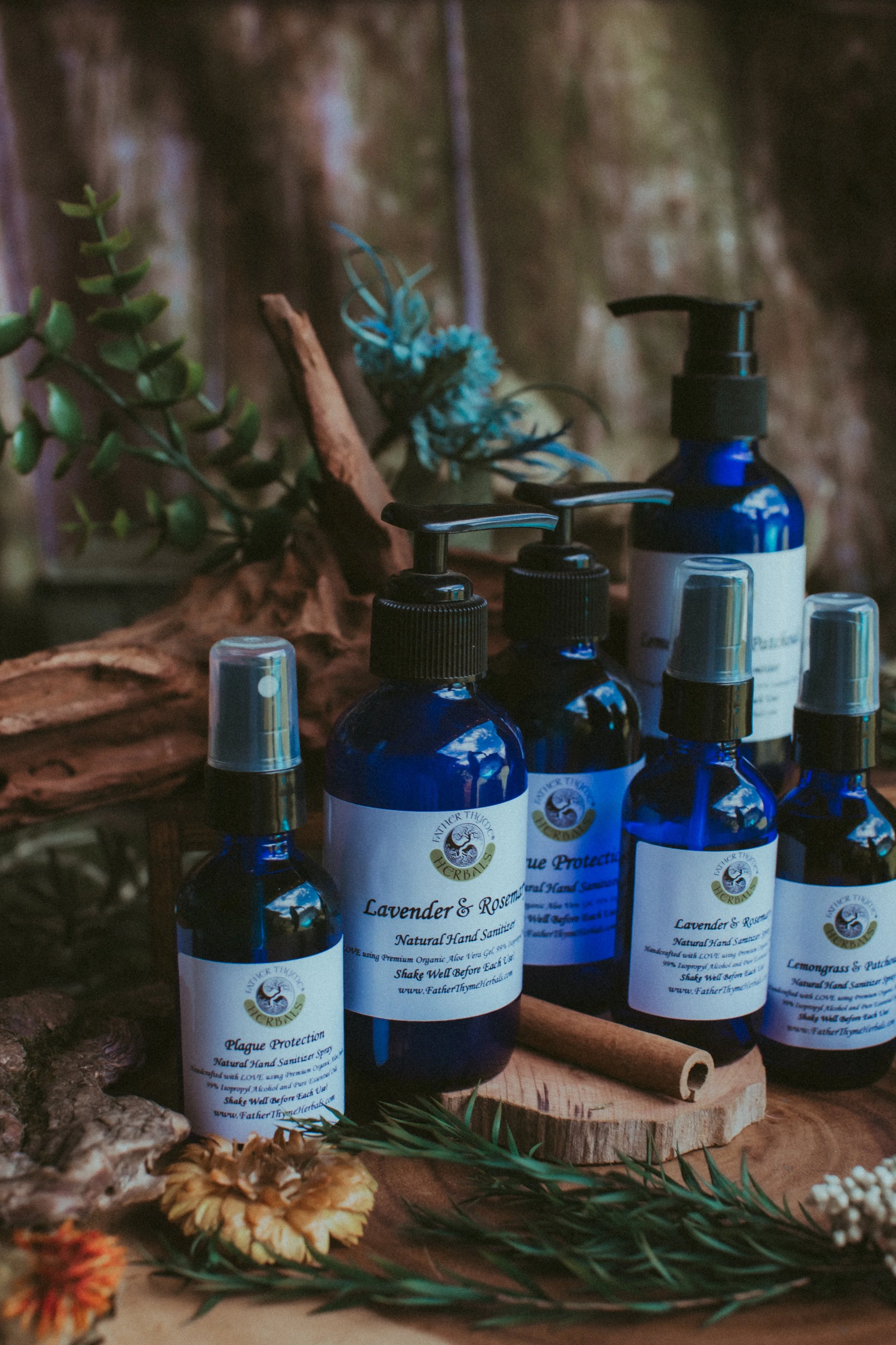 Natural Hand Sanitizer Spray
