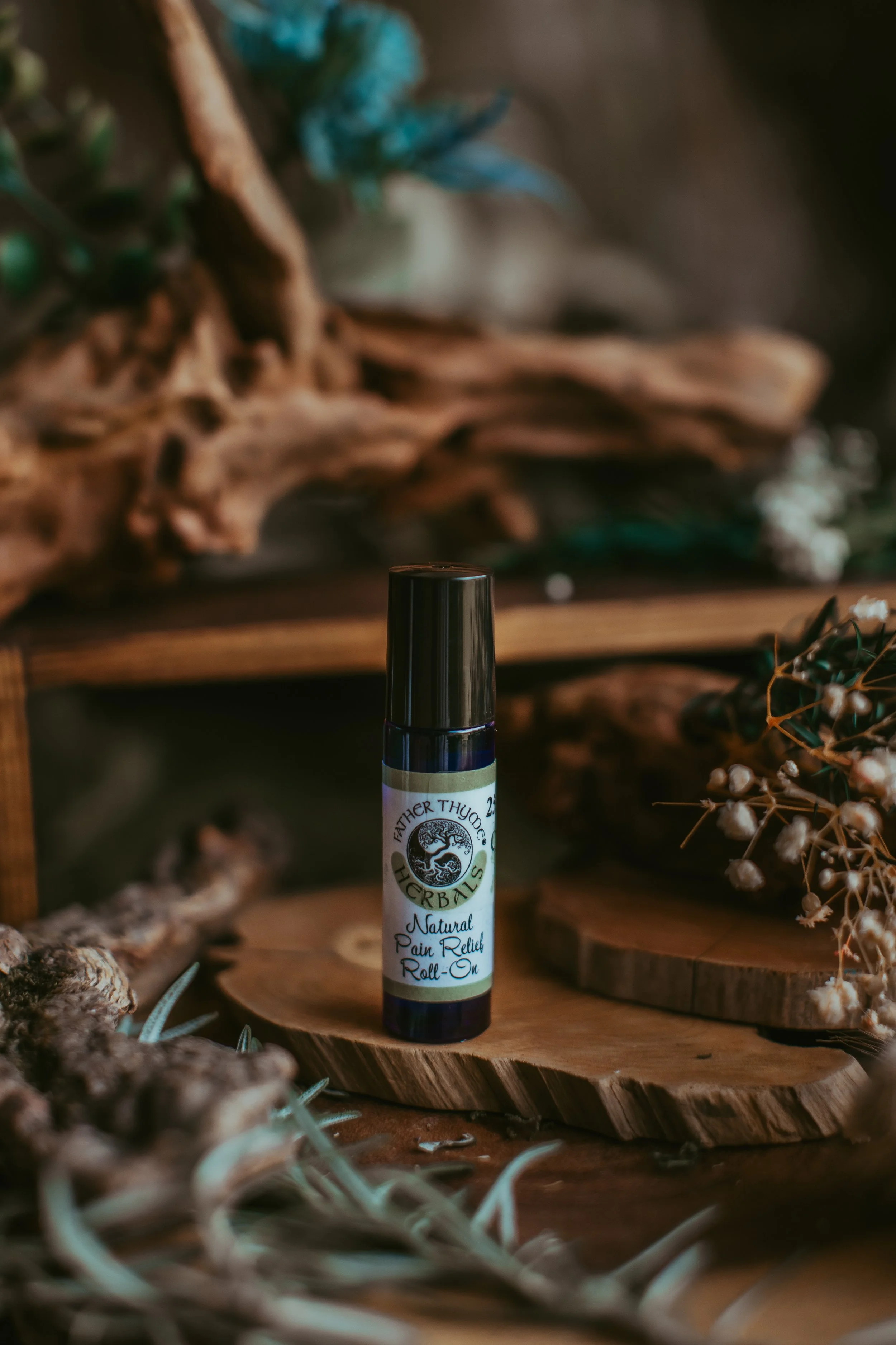 Natural Pain Relief Roll-On With 255mg CBD