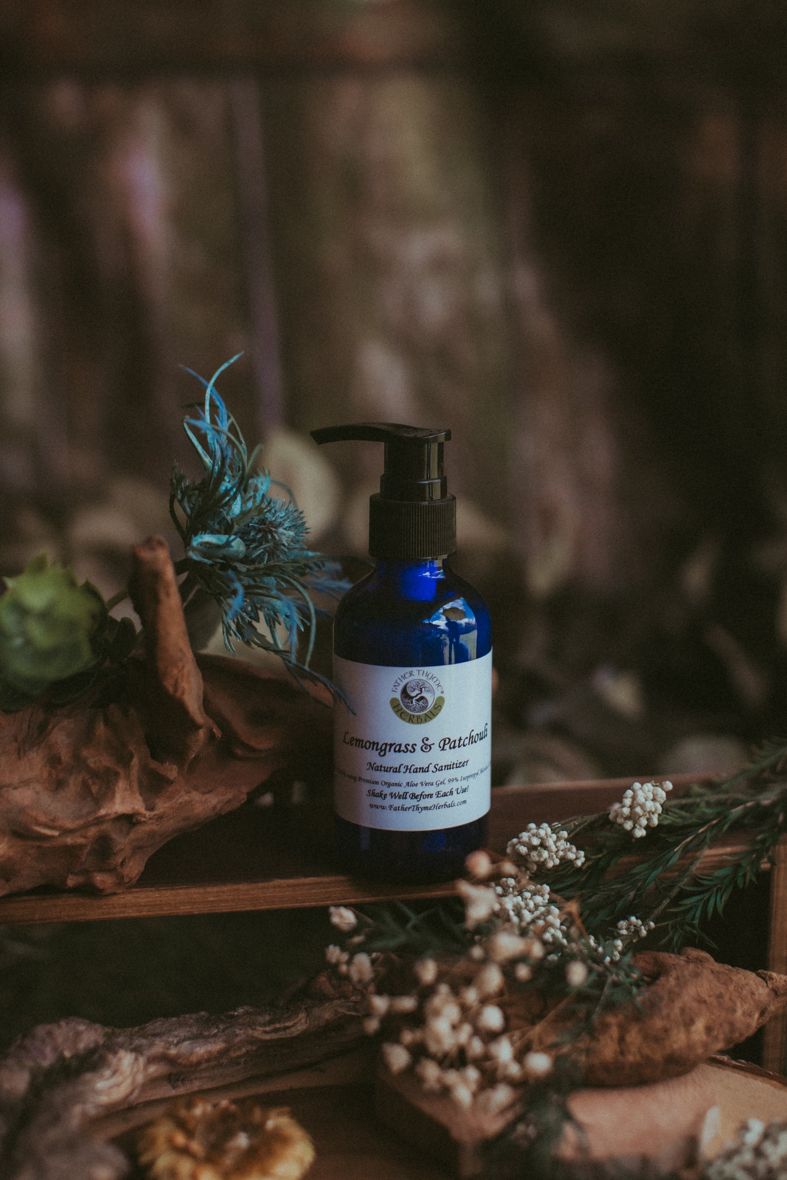 Lemongrass & Patchouli Hand Sanitizer Pump