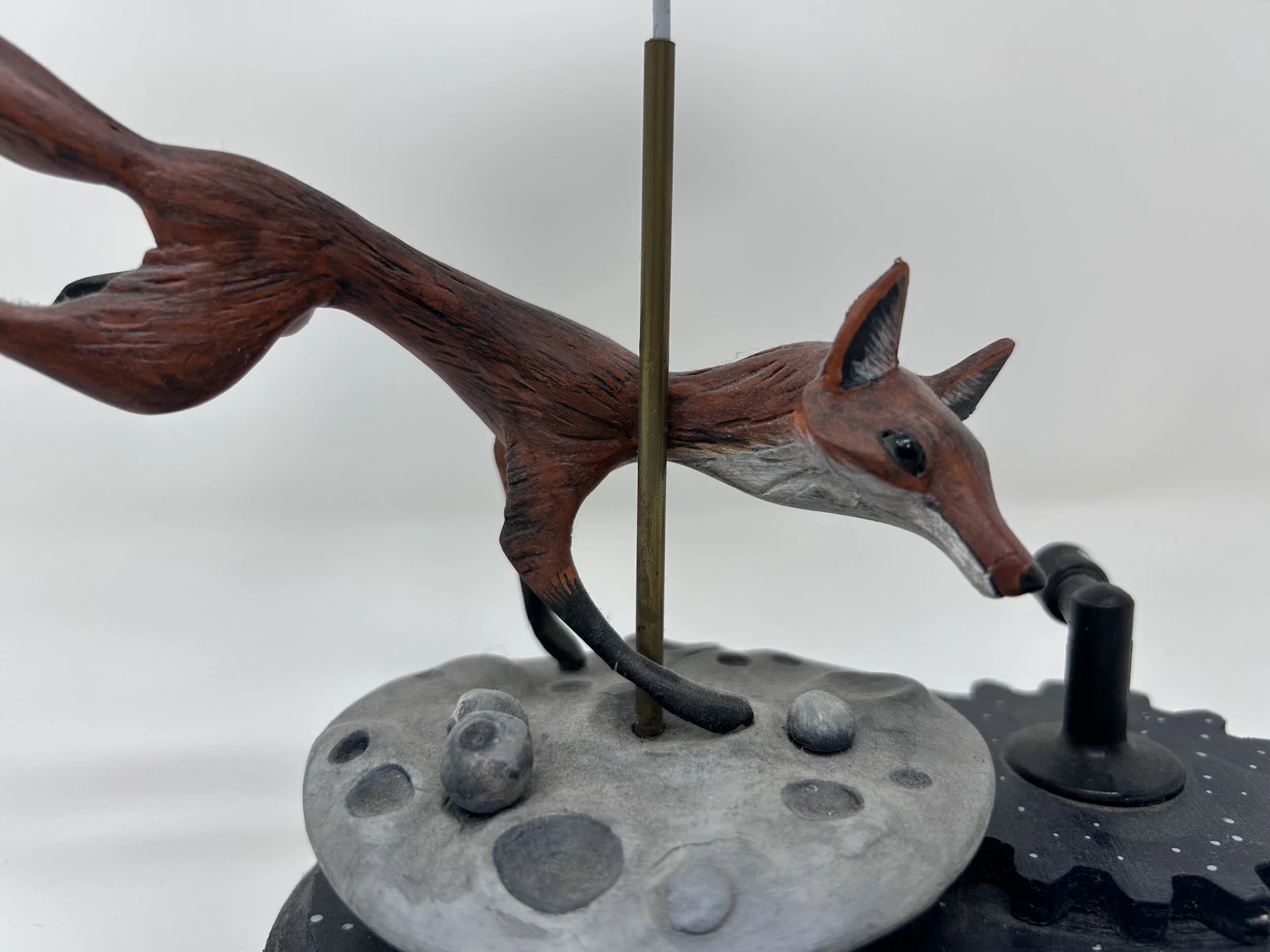 The astronaut and the fox detail
2019