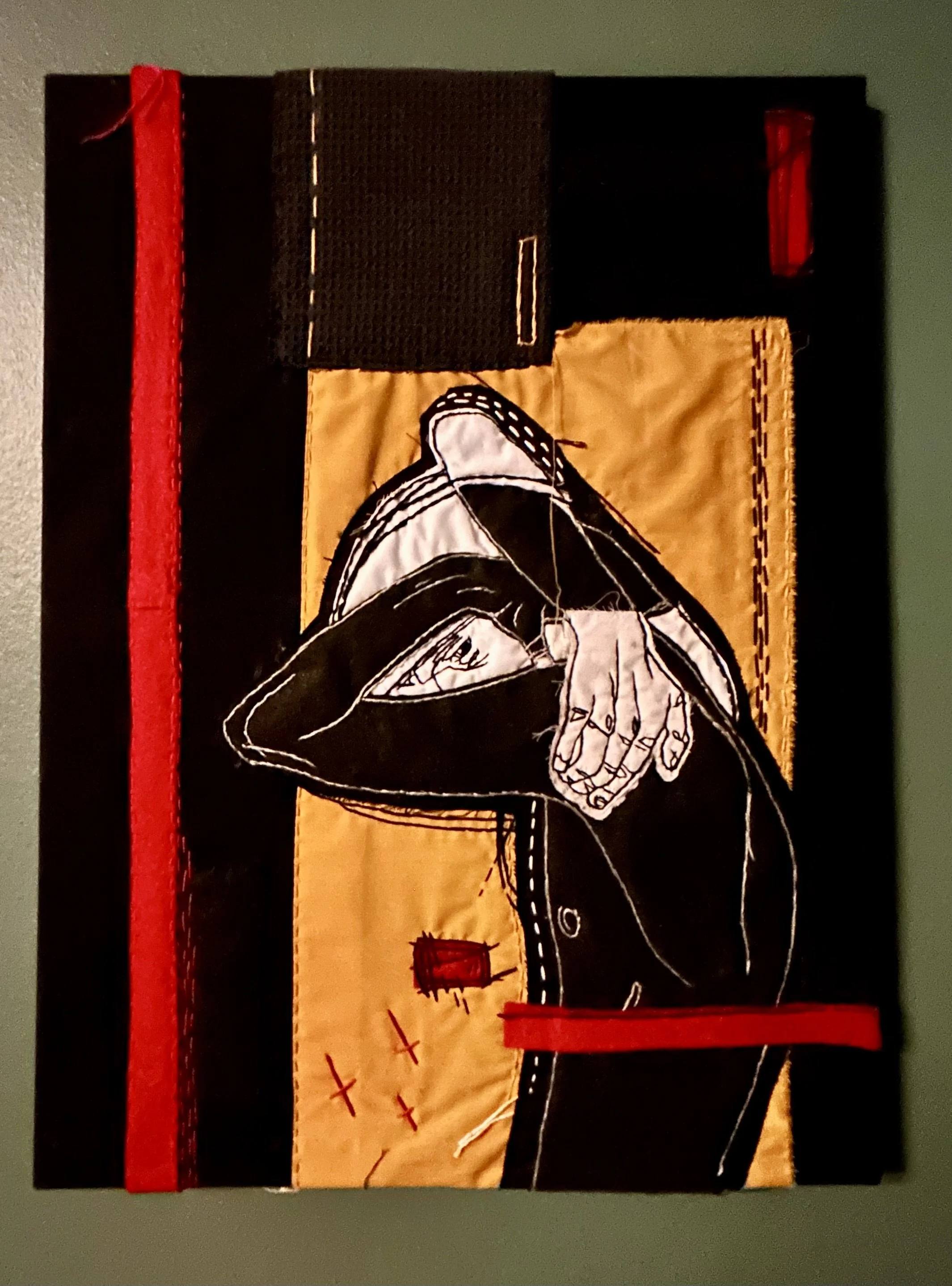 Hold on 
2025
Textile art