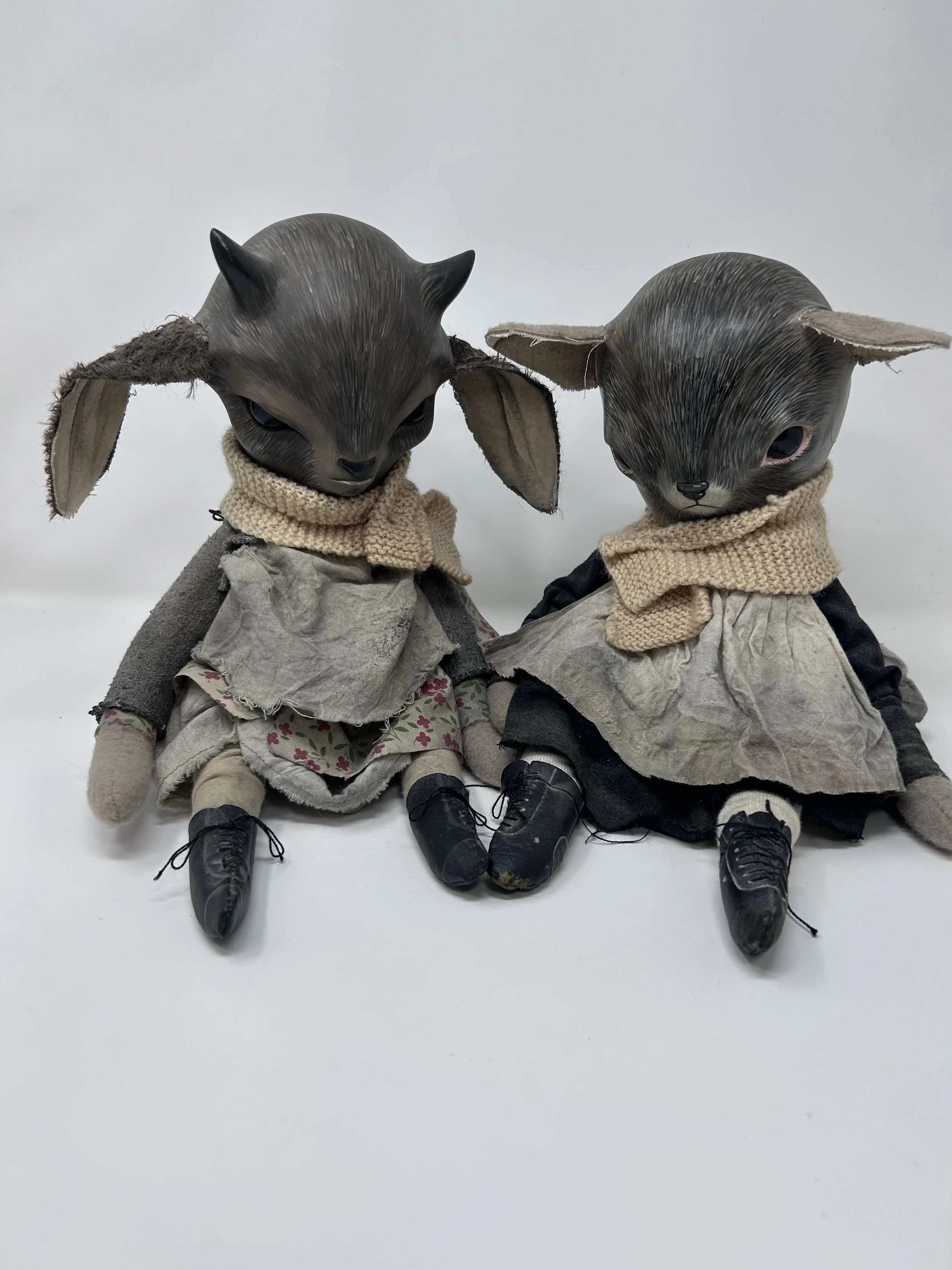 Goat and cat dolls
2018