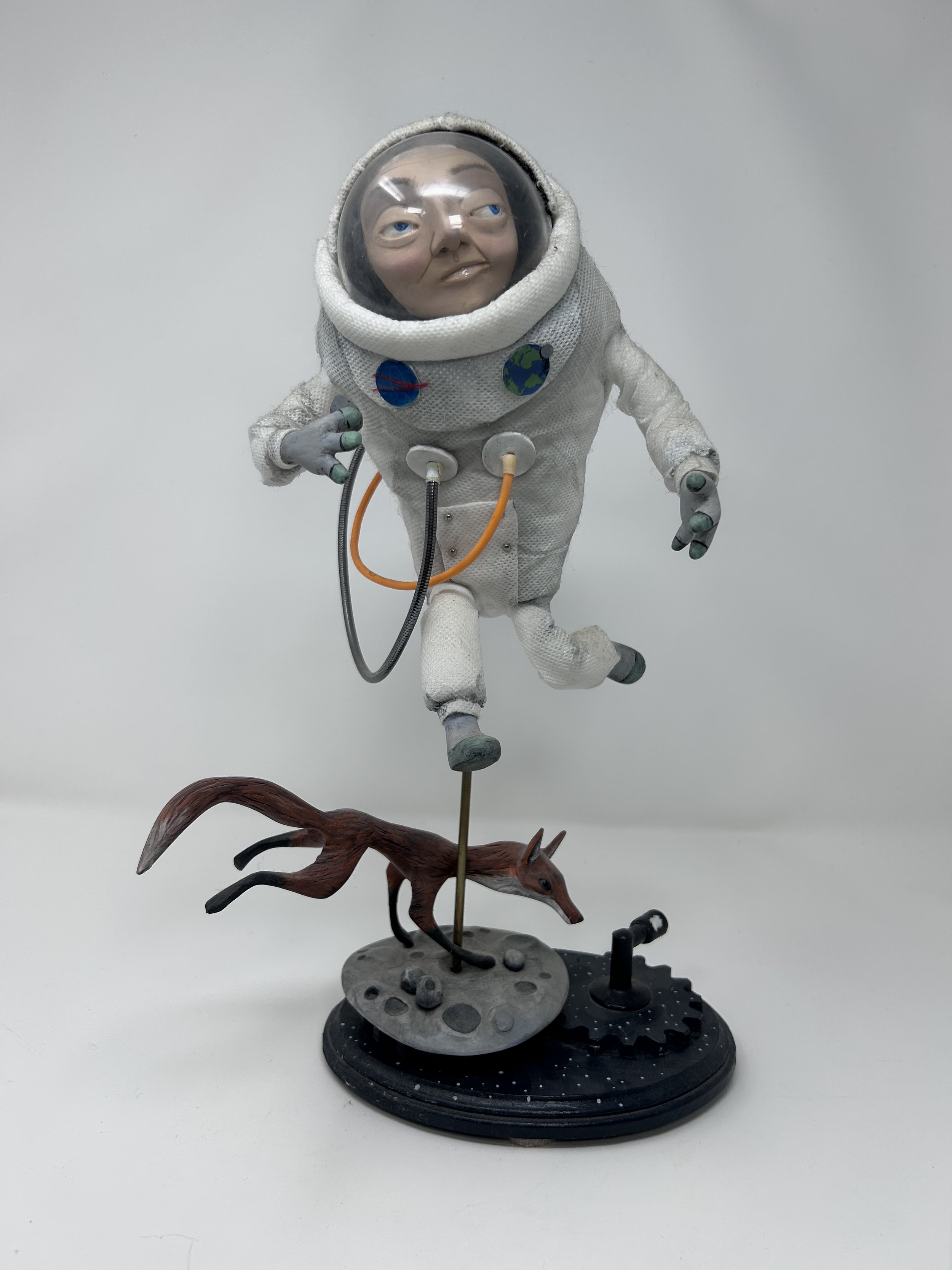 The astronaut and the fox
Multi media, simple automata
2019

