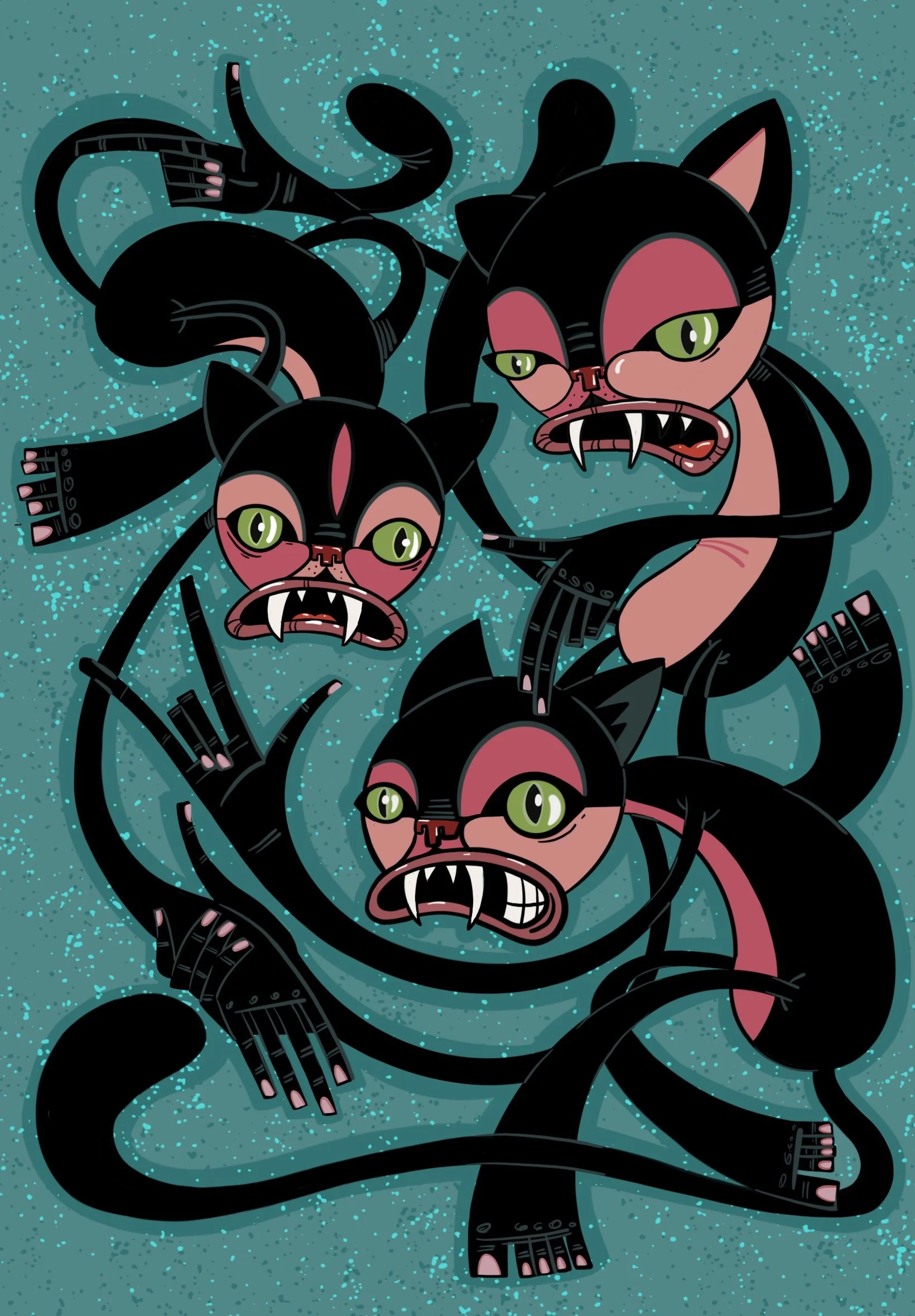 3 Black cats
2023
Procreate