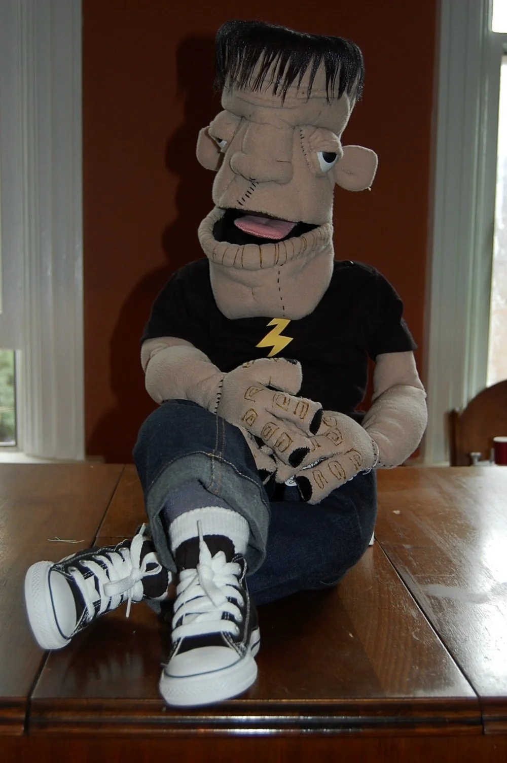 Frankie
2016
Hand puppet 