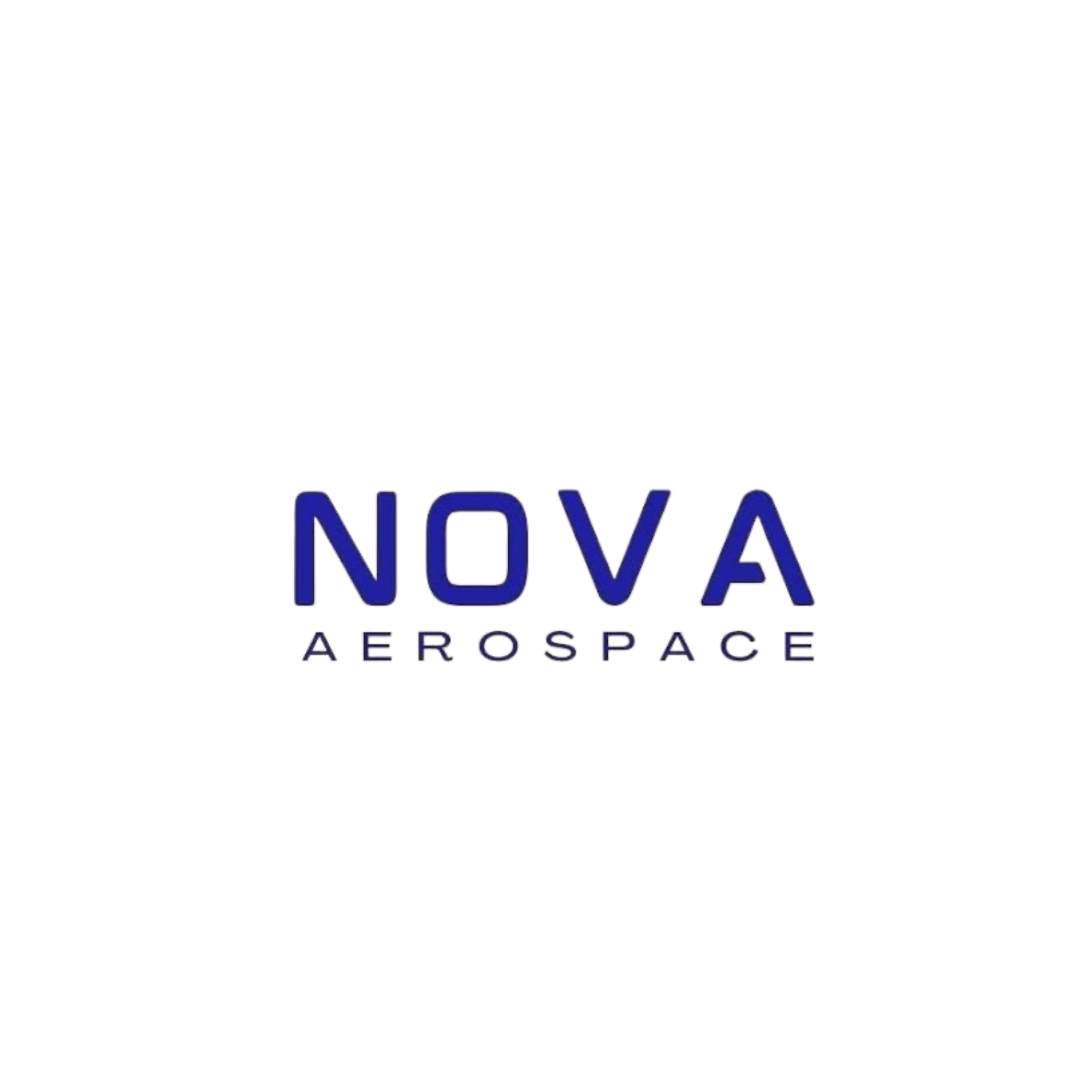 NOVA Aerospace logo with a stylized airplane icon and bold lettering.