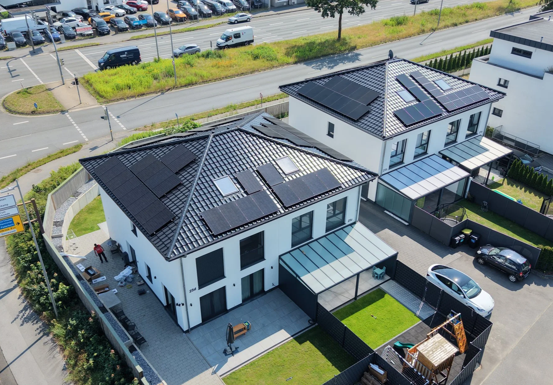 Solaranlage in Bielefeld von homesun solar