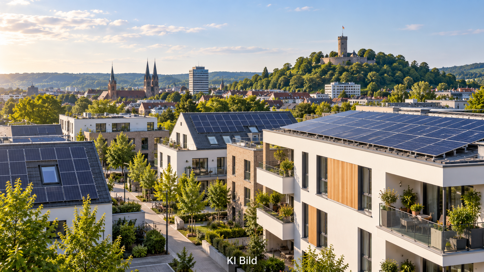 Solarpflicht in Bielefeld und NRW: Was gilt bei Neubau und Dachsanierung?
