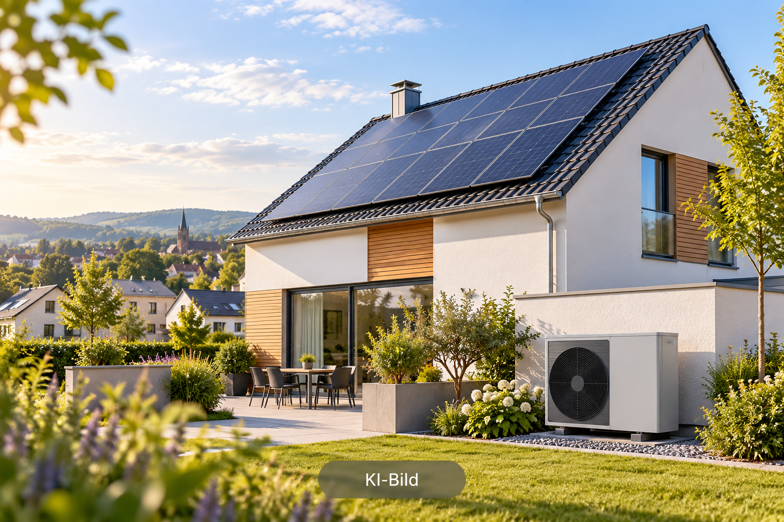 Photovoltaik mit Wärmepumpe in Steinhagen: So arbeiten beide Systeme zusammen