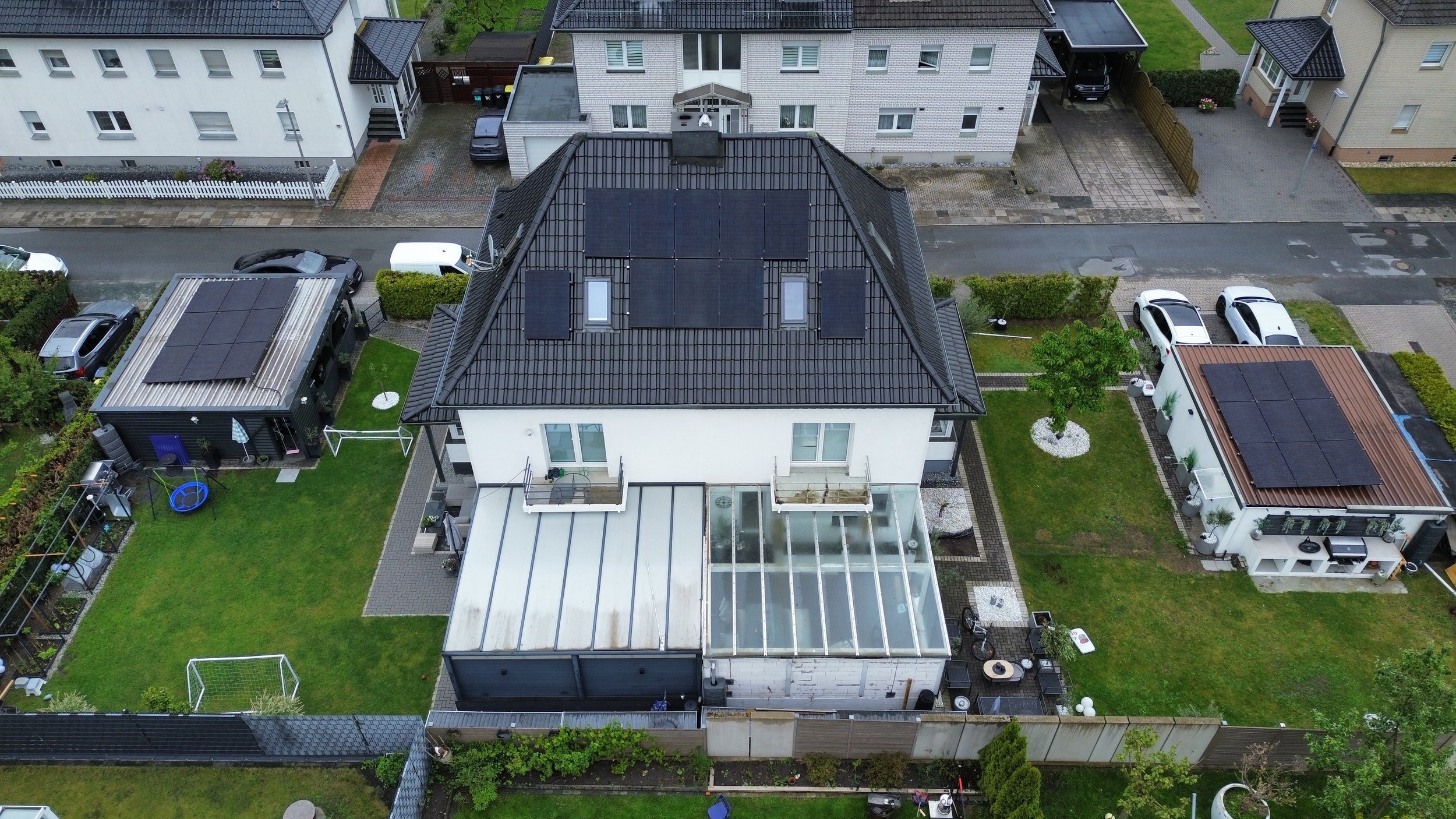 Solaranlage Doppelhaushälfte Bielefeld homesun solar