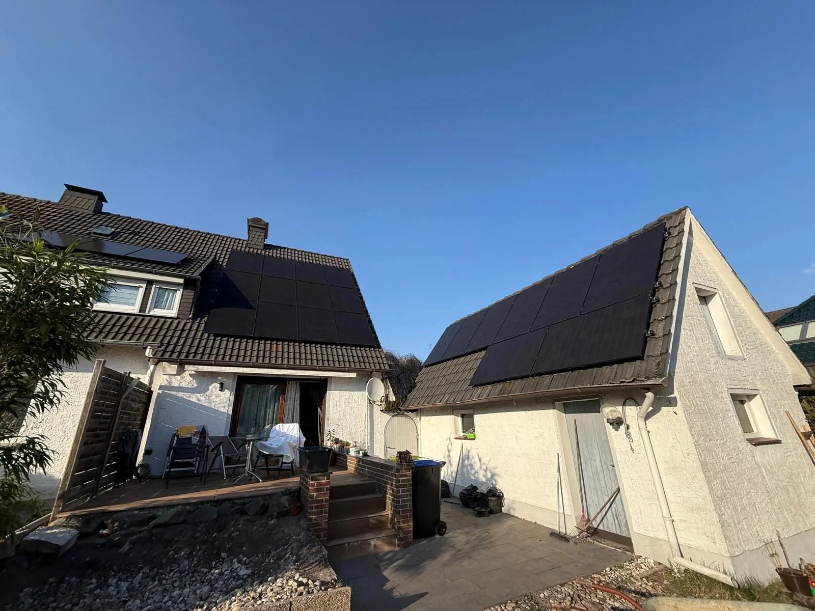 Photovoltaik mit Speicher Einfamilienhaus Schloß-Holte Stukenbrock homesun solar