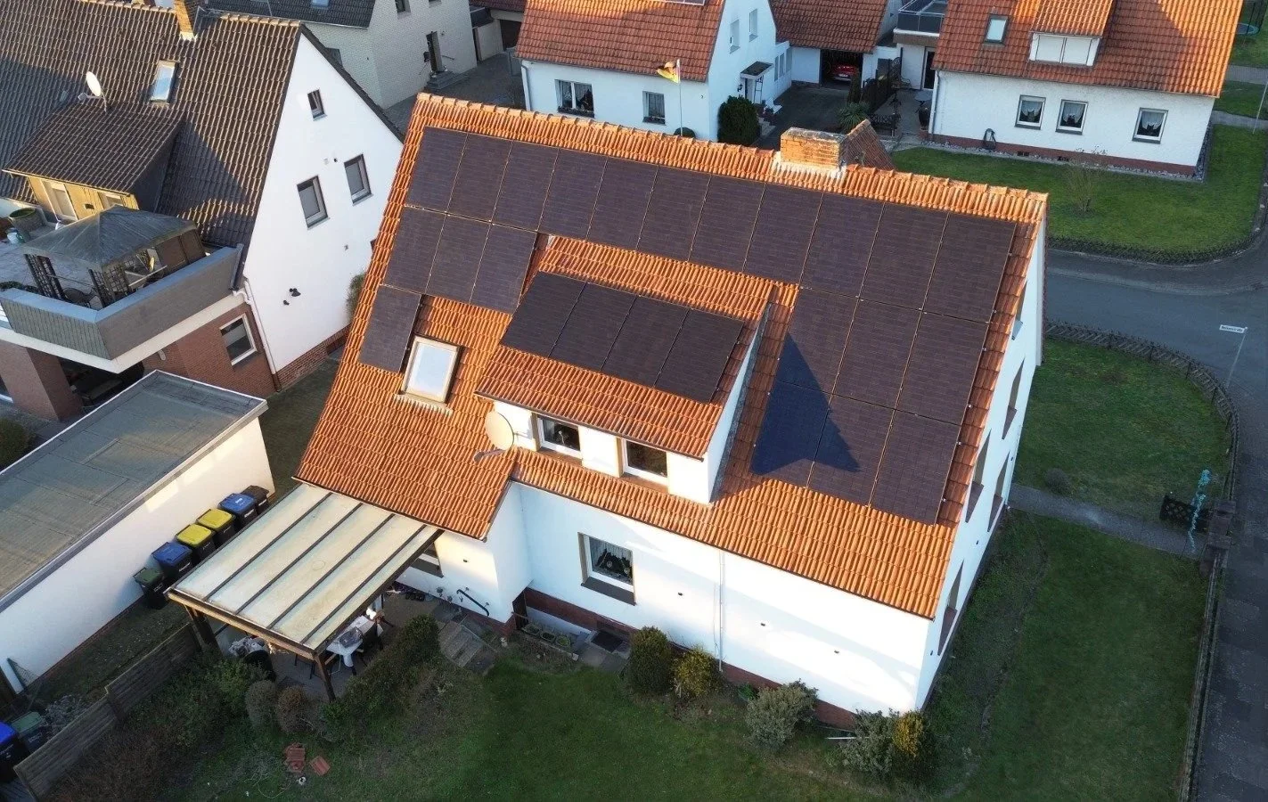 PV-Anlage Einfamilienhaus Halle Westfalen homesun solar