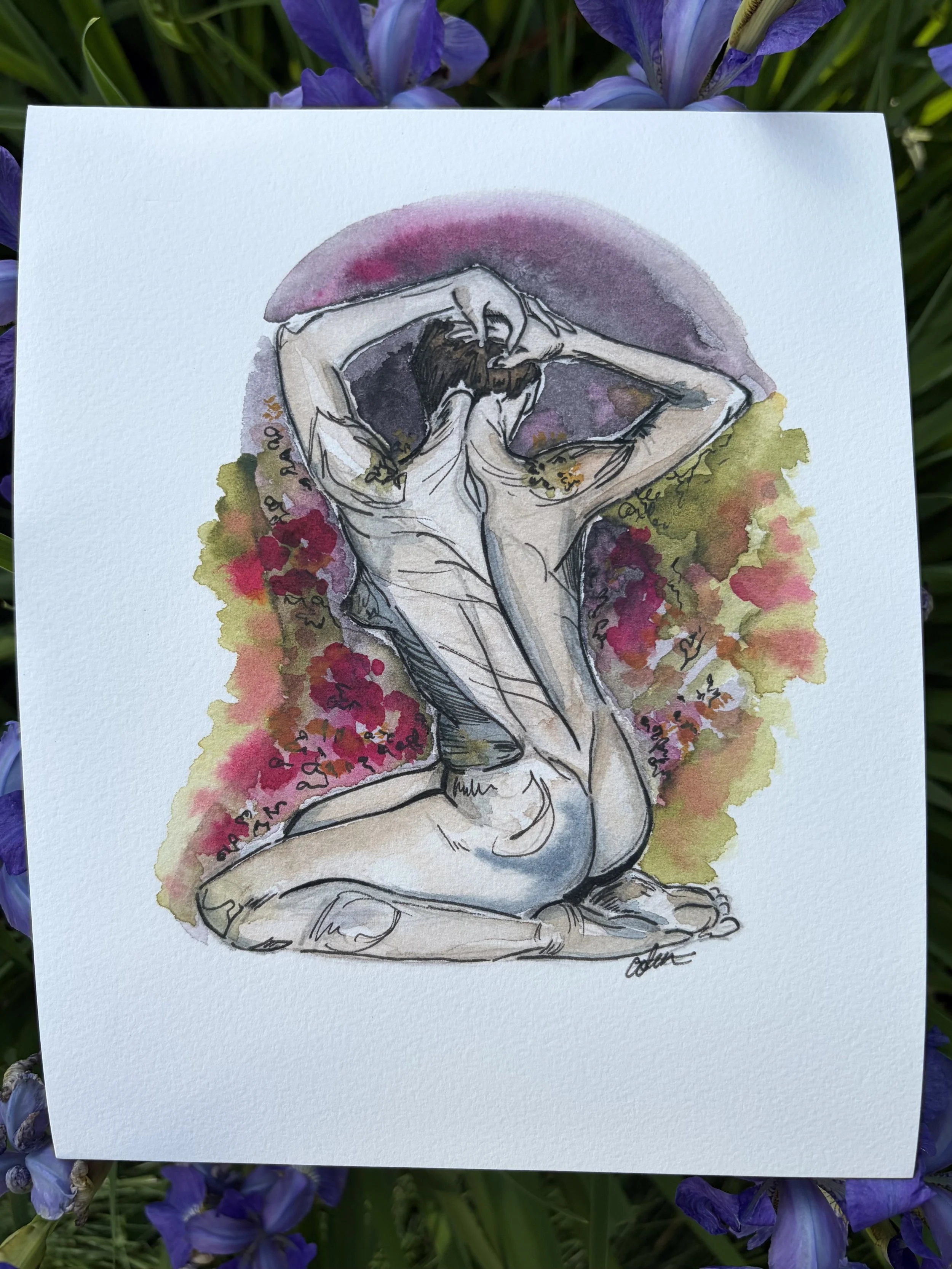 Garden of Eden Print 8X10