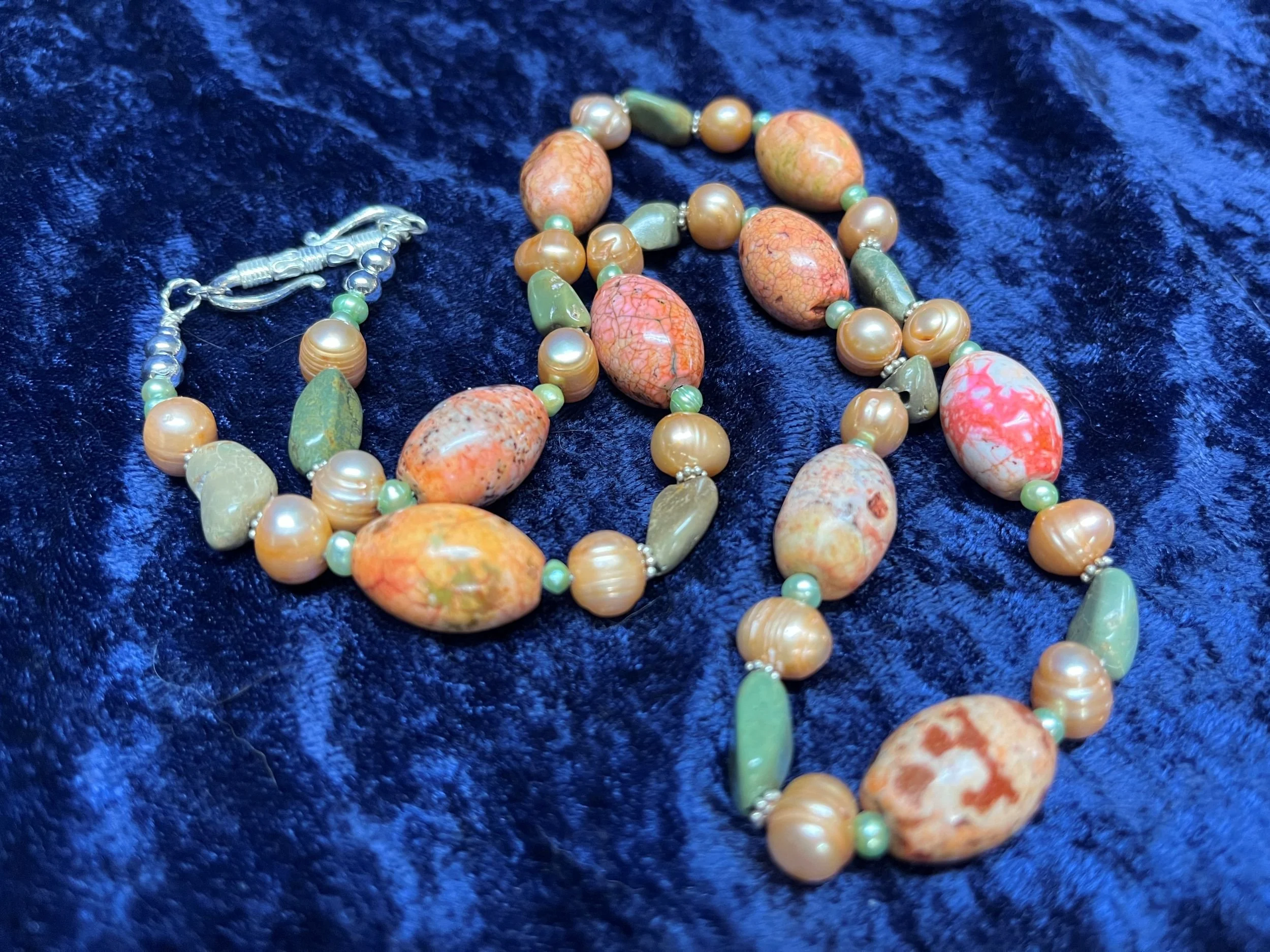 Vibrant Elegance Gemstone Necklace