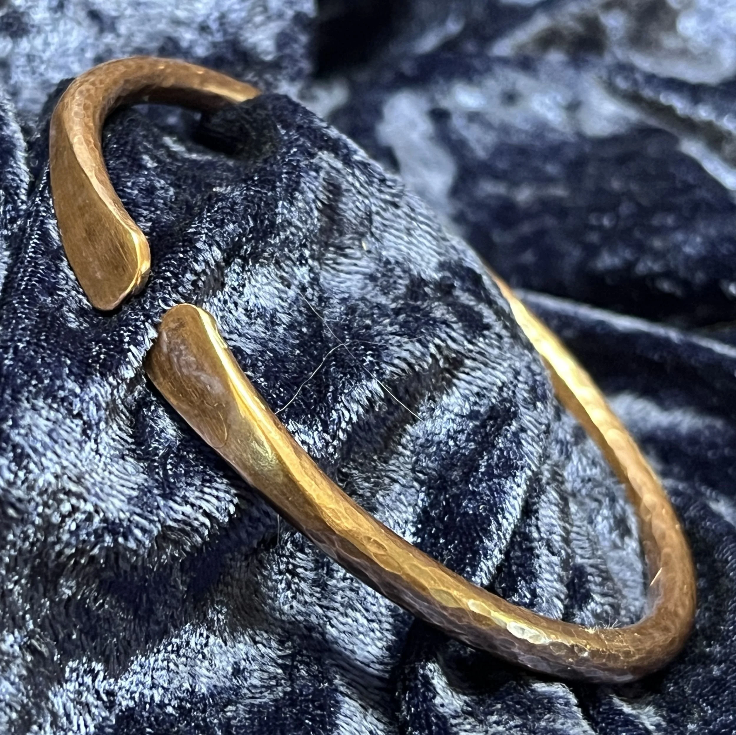 Hammered Copper Bracelet
