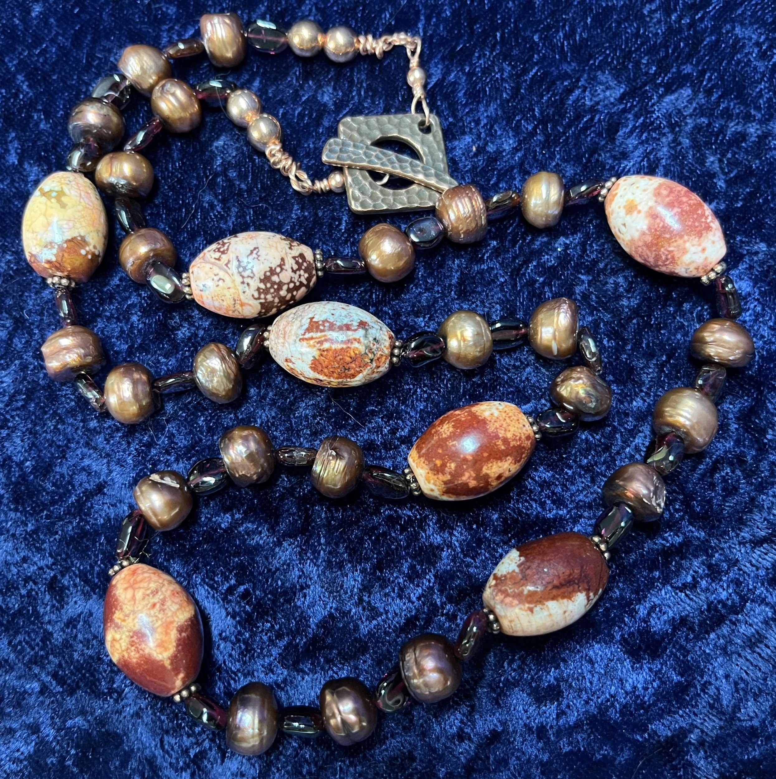 Bohemian Gemstone Elegance Necklace