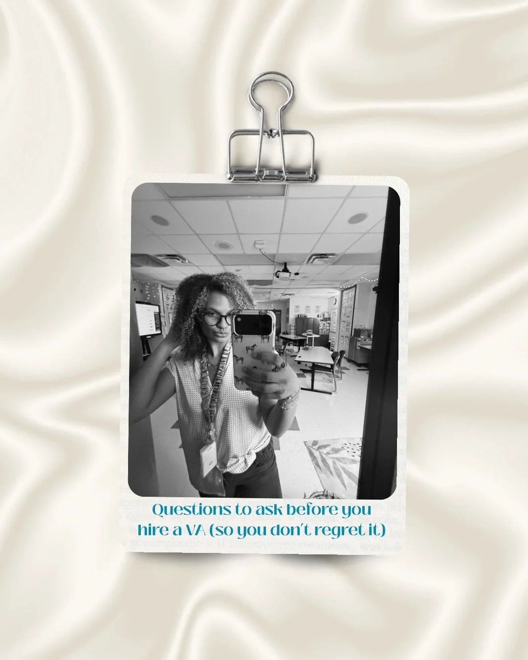 Boutique owners&hellip; before you hand over the passwords ask your VA these 5 questions FIRST!!!

Because &ldquo;just outsource it!&rdquo; sounds great until you realize you actually have to trust someone with your baby (your business)😭😂

These ar