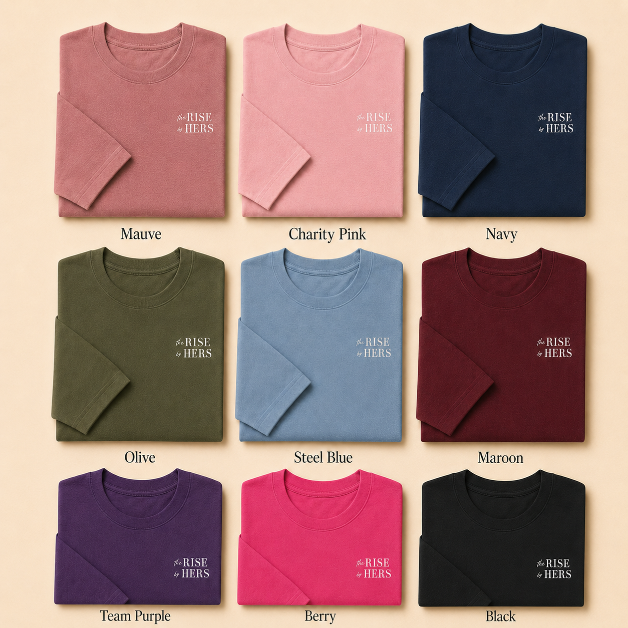 The Rise Is Hers Embroidered T-Shirt