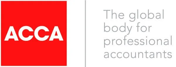 ACCA logo with text stating "The global body for professional accountants"