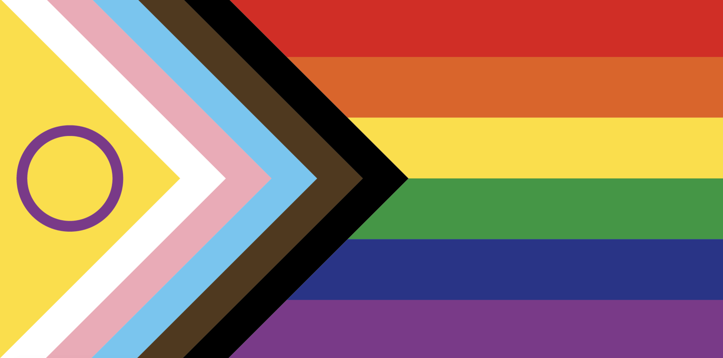 This image shows the progress pride flag.