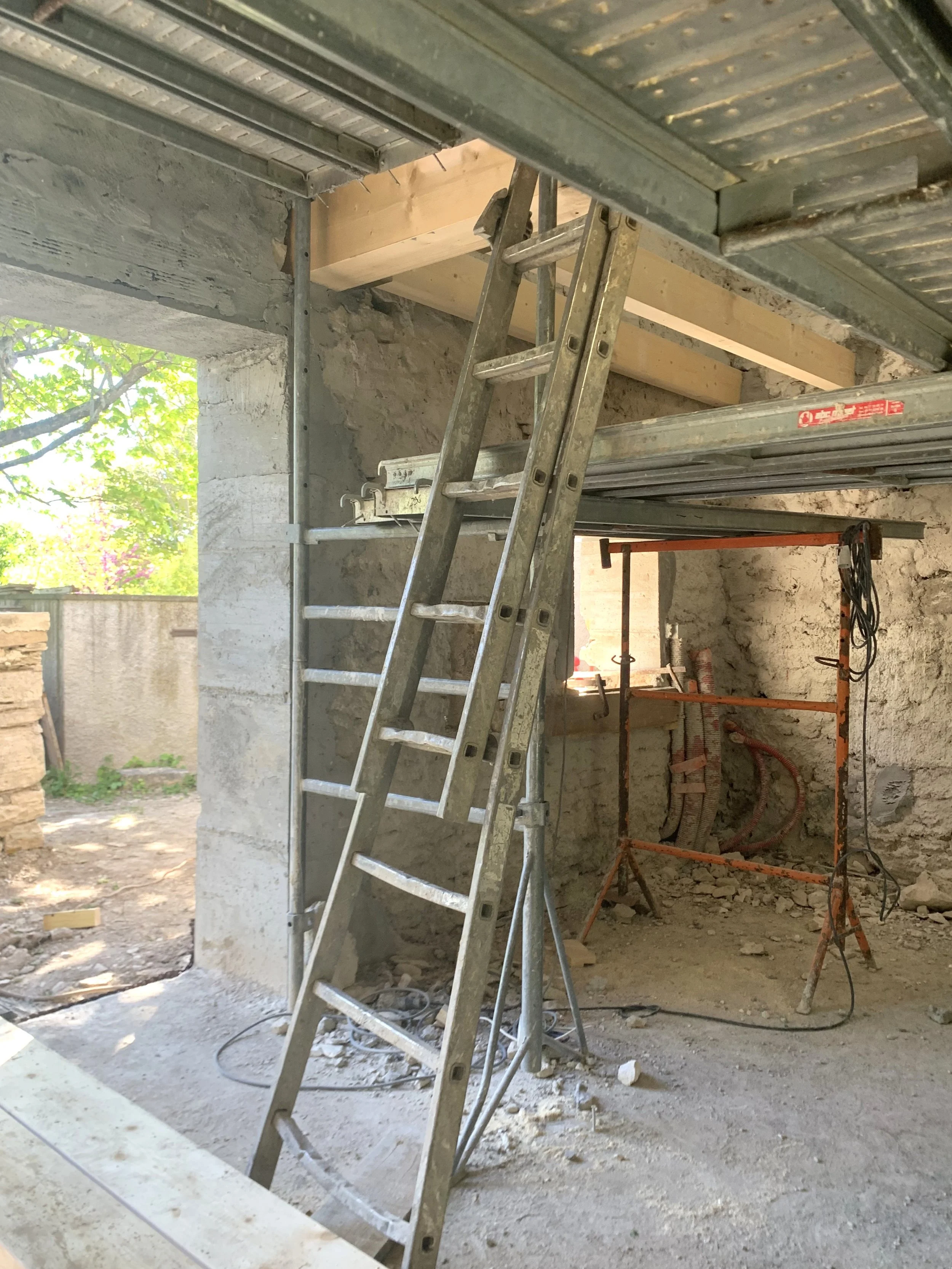 Création d'une mezzanine