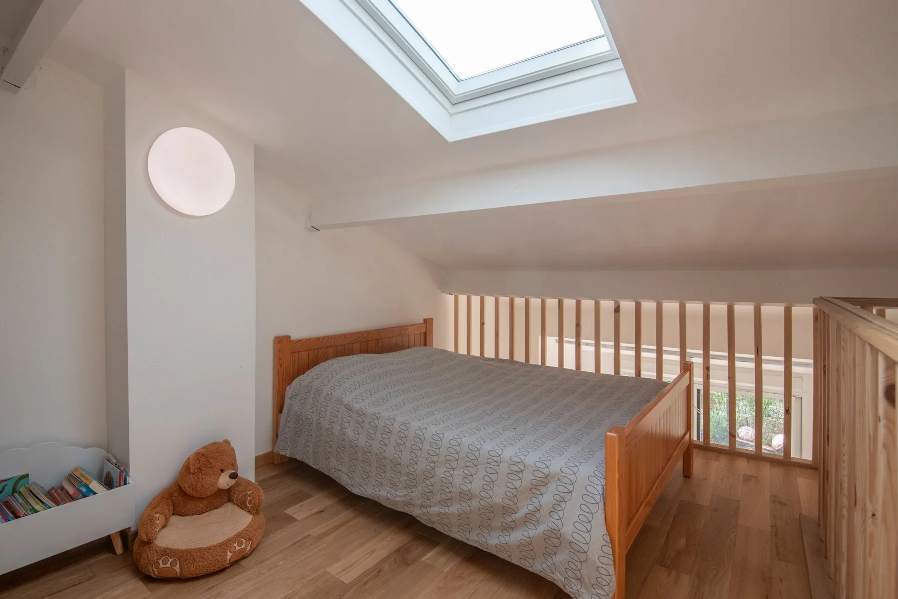 Création mezzanine et velux 