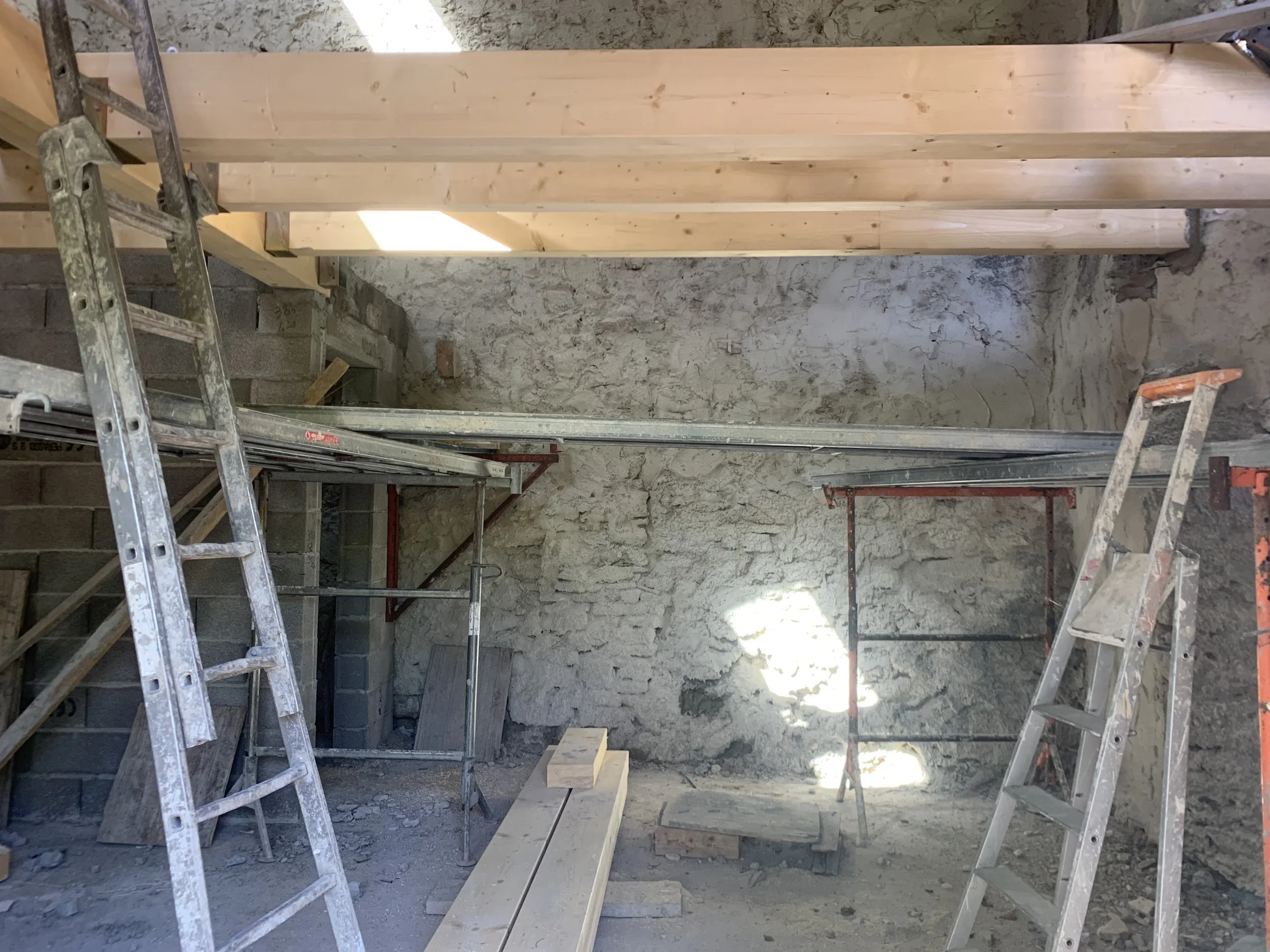 Création d'une mezzanine