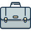 Icon of a blue suitcase.
